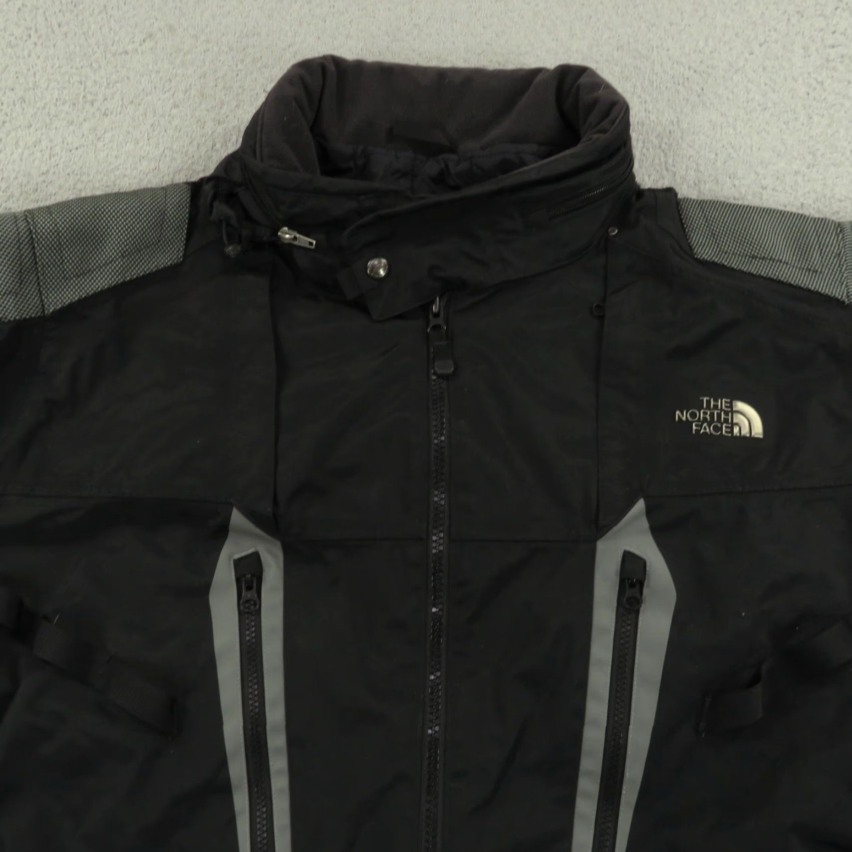 The North Face The North Face Steep Tech Jacket 3XL Mens Black Grey Convertible Hood Ski Snow Trek Parka Size US XXL / EU 58 / 5 - 4 Thumbnail