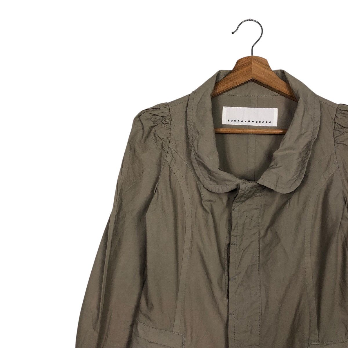 Issey Miyake 📌Vintage Chore Work Jacket Military Design Sunaokuwahara Size M / US 6-8 / IT 42-44 - 8 Thumbnail