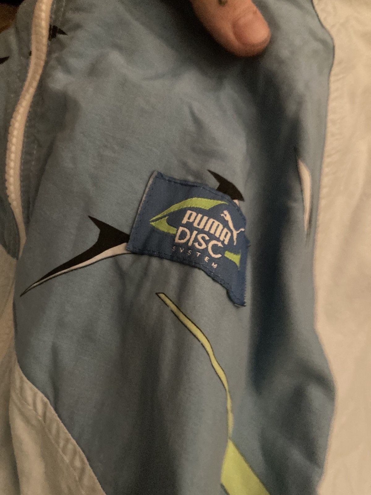 Puma Puma Disc vintage windbreaker 1990s colour block jacket L Size US L / EU 52-54 / 3 - 5 Thumbnail