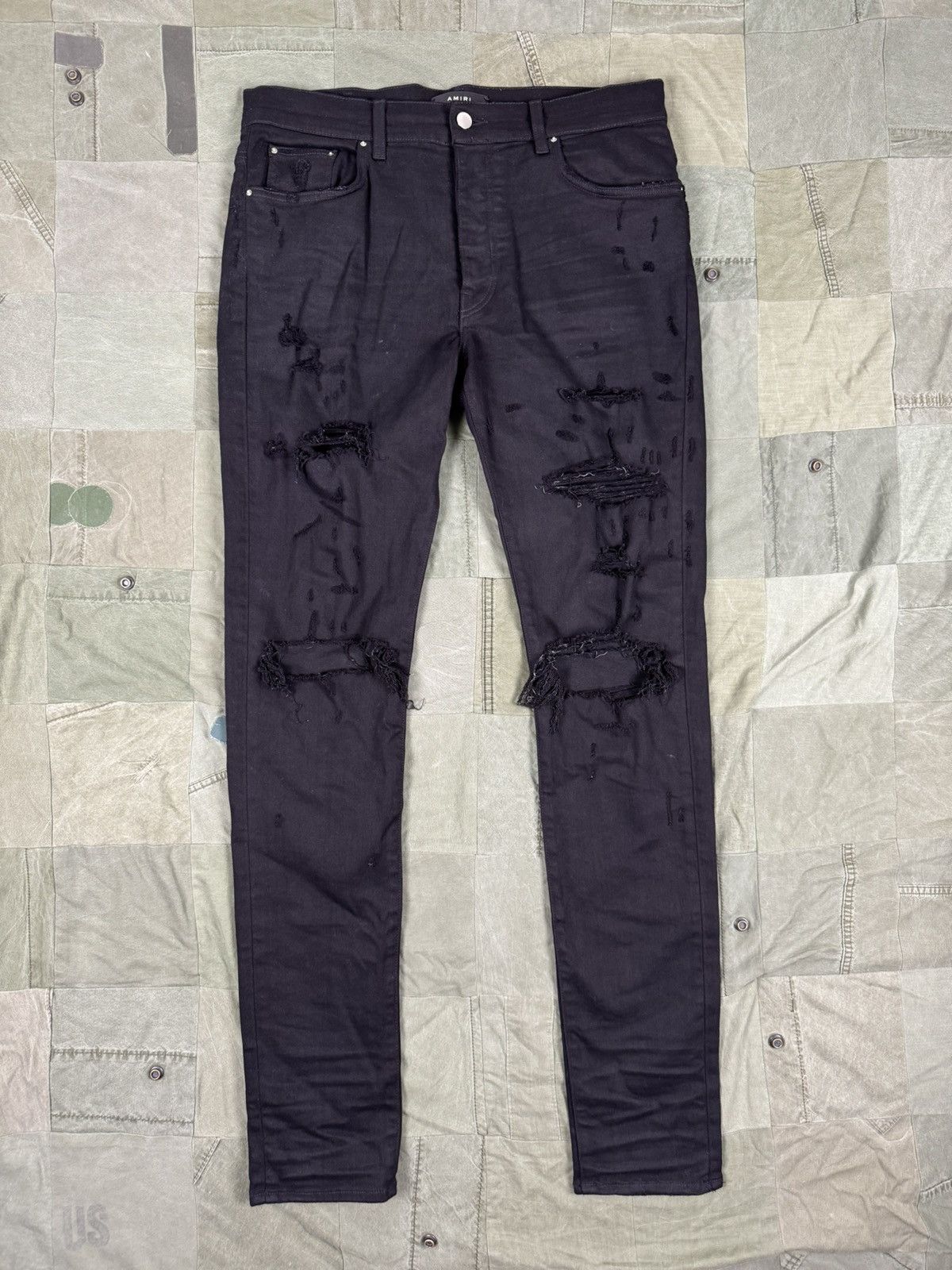 Amiri Thrasher Denim Pants Size US 34 / EU 50 - 1 Thumbnail