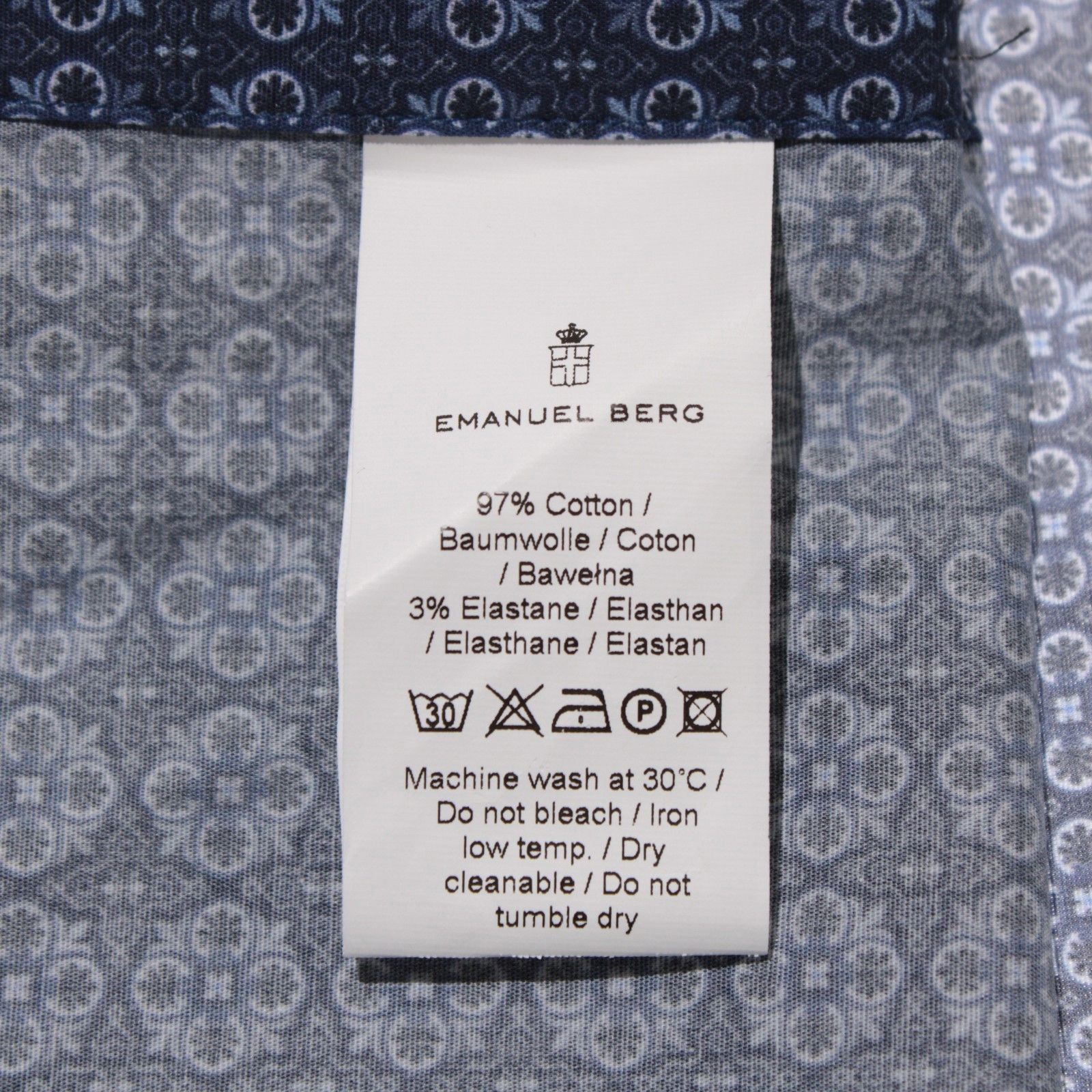 Other Emanuel Berg New with tags Shirt Size L US In Blue Size US L / EU 52-54 / 3 - 9 Thumbnail