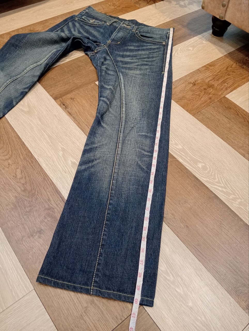 Takeo Kikuchi TAKEO KIKUCHI JAPAN BLUE DENIM BAGGY PANTS Size US 32 / EU 48 - 16 Thumbnail