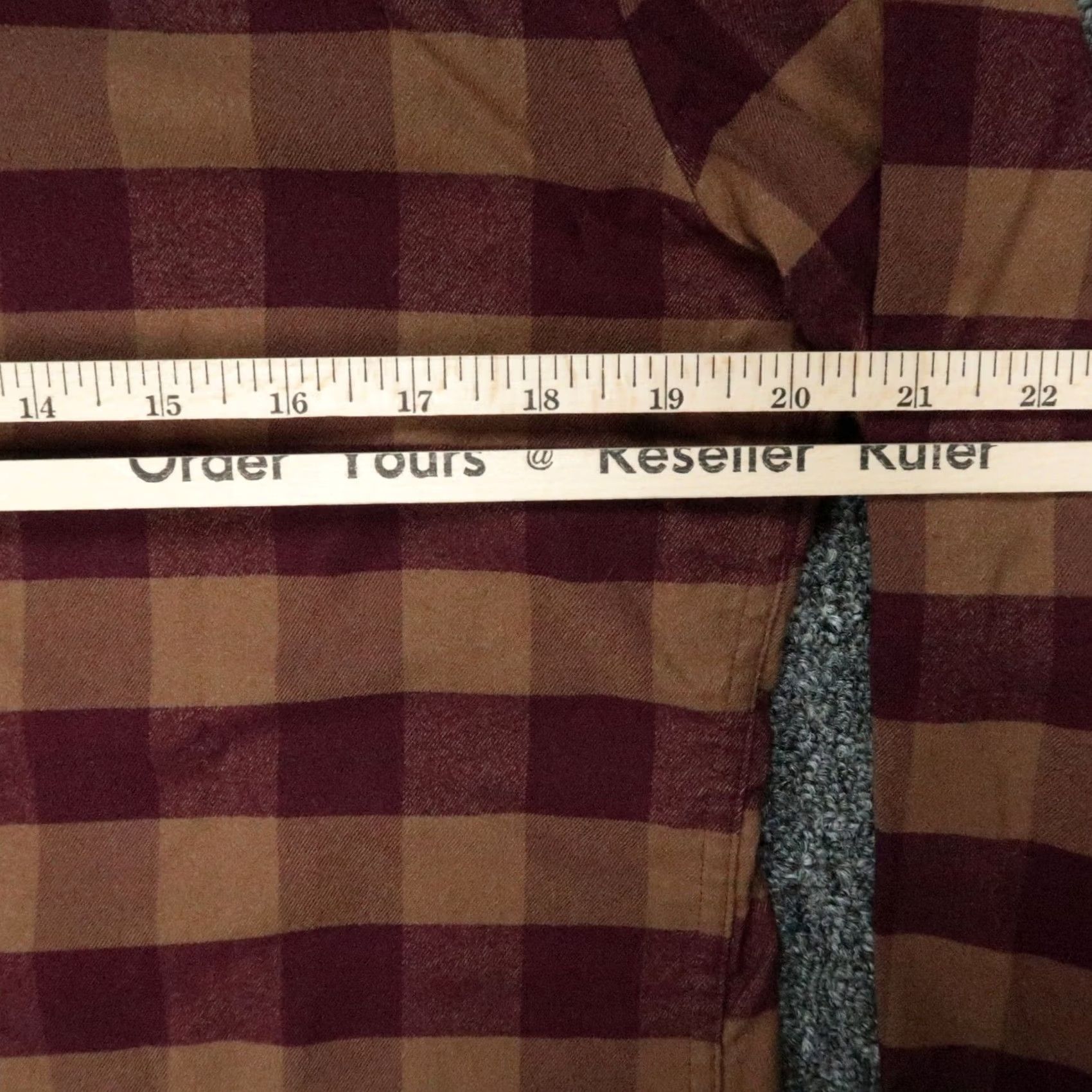 Lululemon VINTAGE? no — Lululemon Shirt Mens Medium Red Buffalo Plaid Flannel Long Sleeve Button-Up Pockets Size US M / EU 48-50 / 2 - 5 Thumbnail