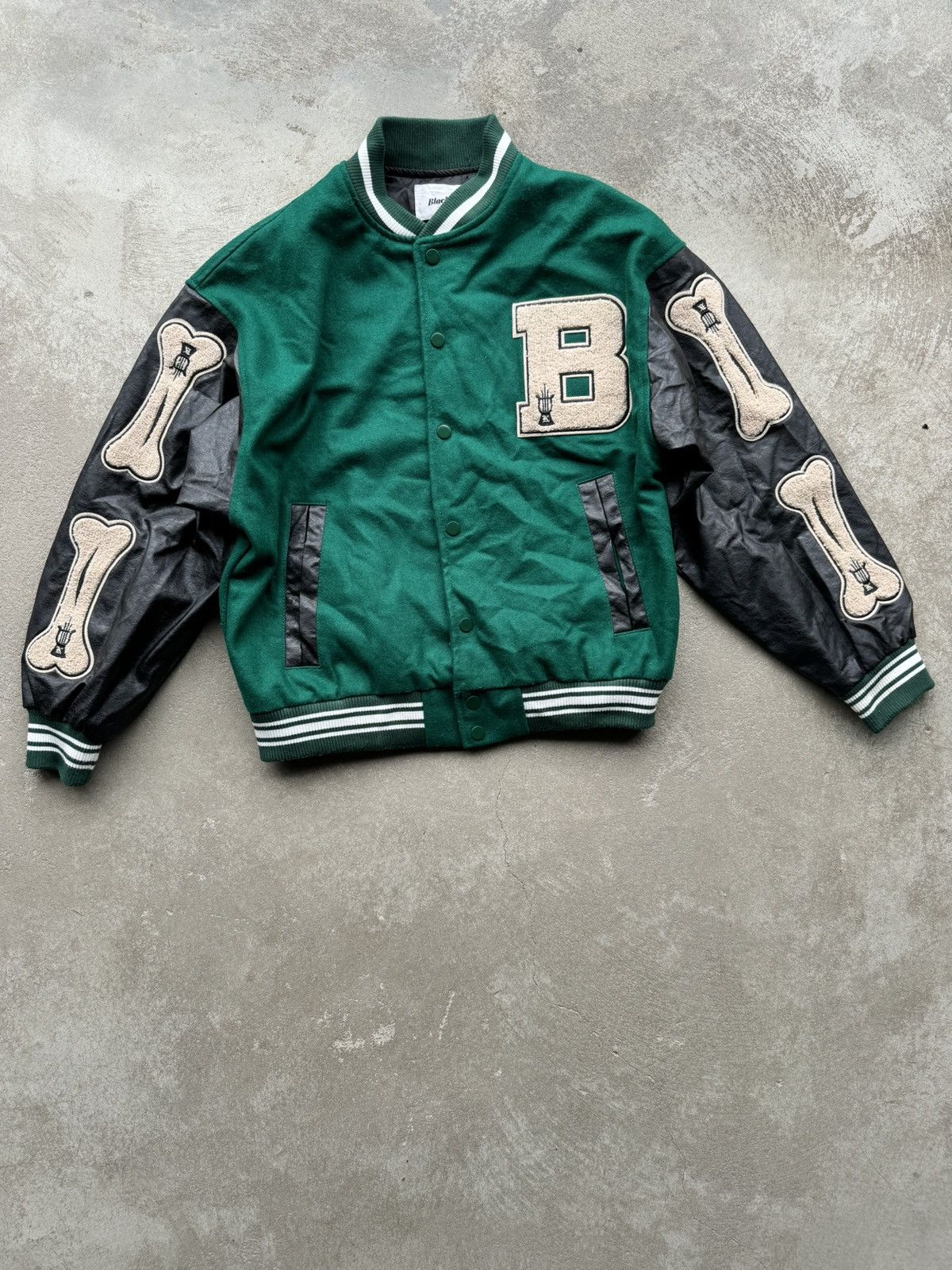 image of Made Extreme Wool Varsity Jacket Like Kapital, Men's (Size Medium)