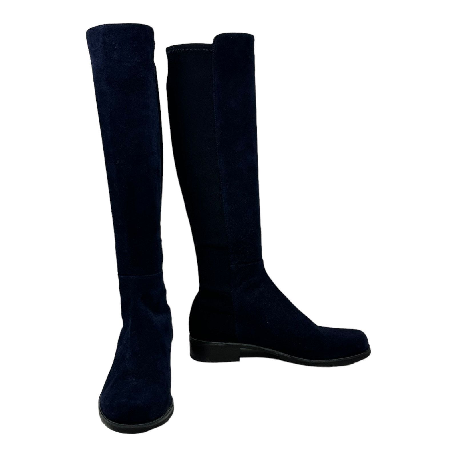Stuart Weitzman Stuart Weitzman two tone leather knee length boots size 7M Size US 7 / IT 37 - 19 Thumbnail