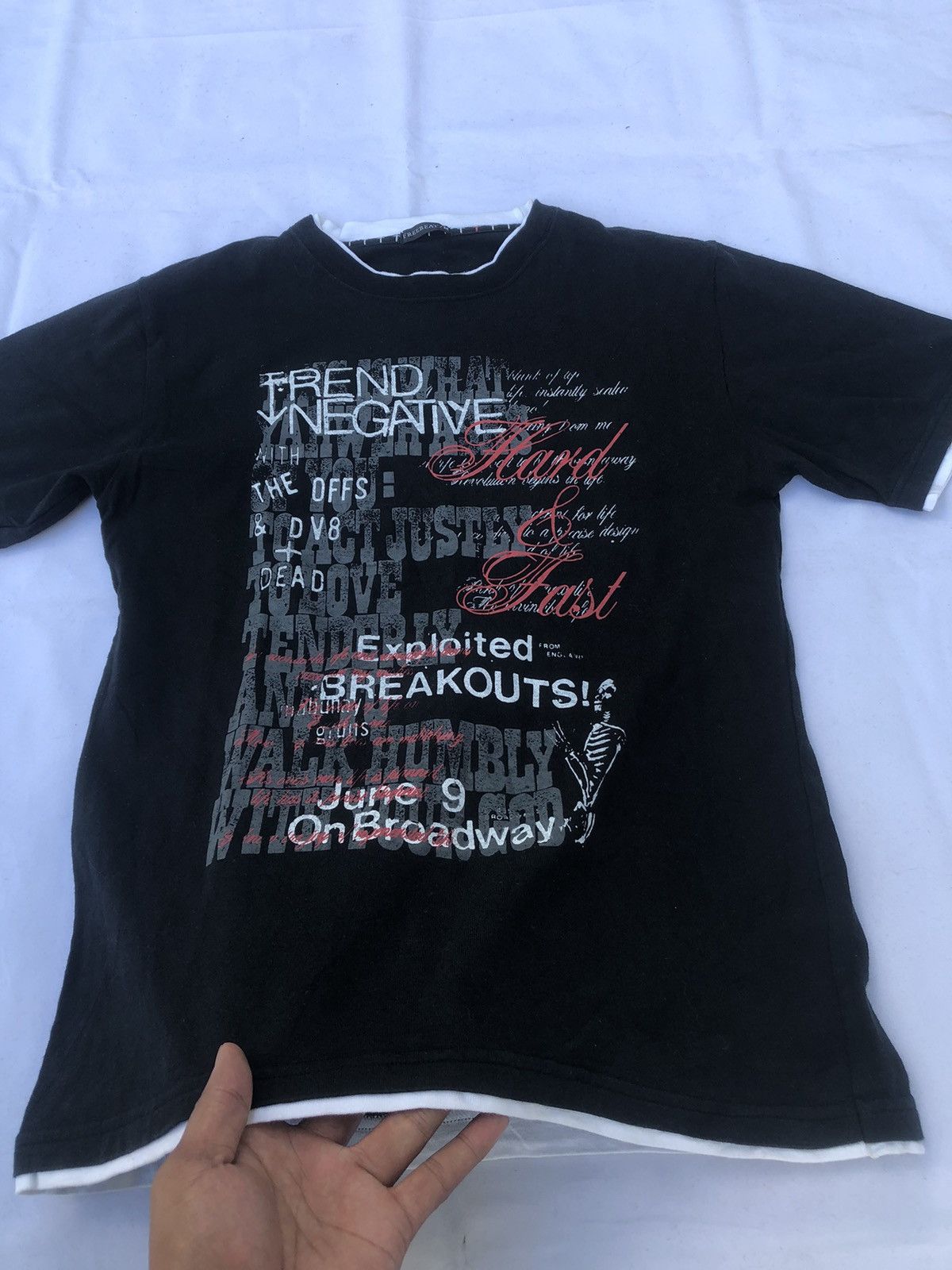 If Six Was Nine Gothic Poem Double Layer Rock Punk Style Size US M / EU 48-50 / 2 - 2 Thumbnail