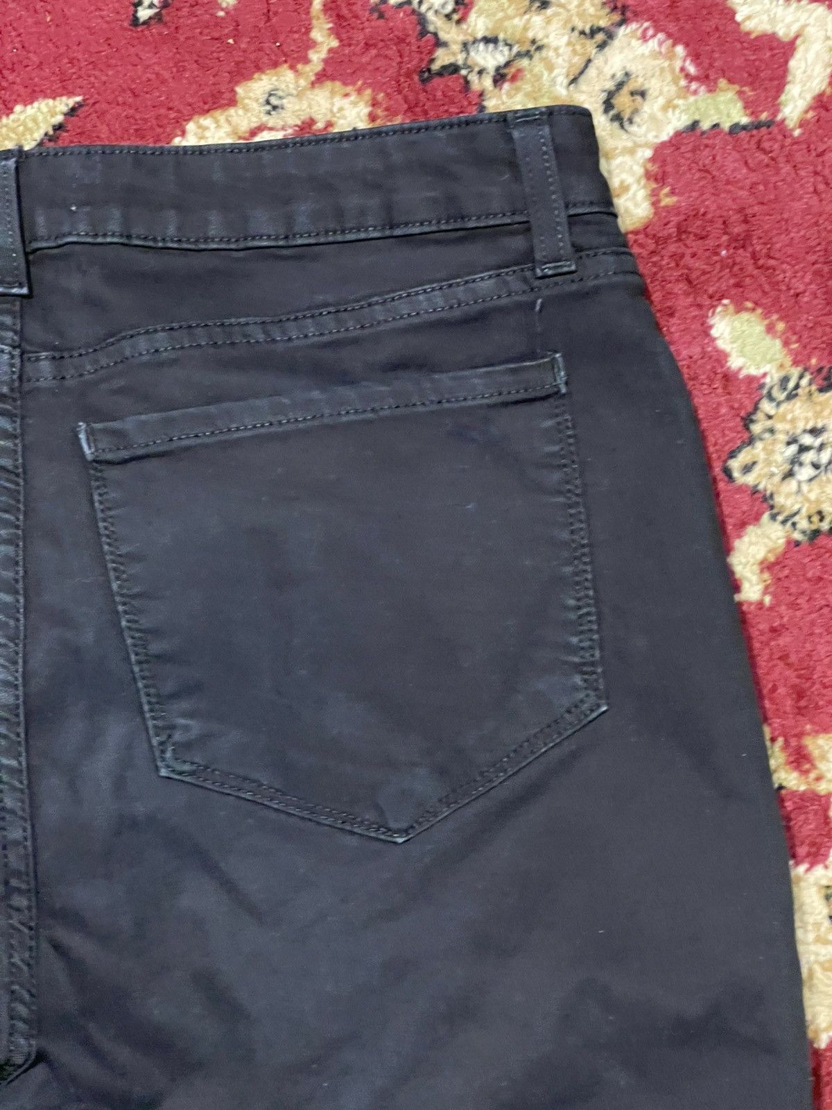 MONFRERE Black Noir Monfrere Dinero Jeans Size US 32 / EU 48 - 12 Thumbnail