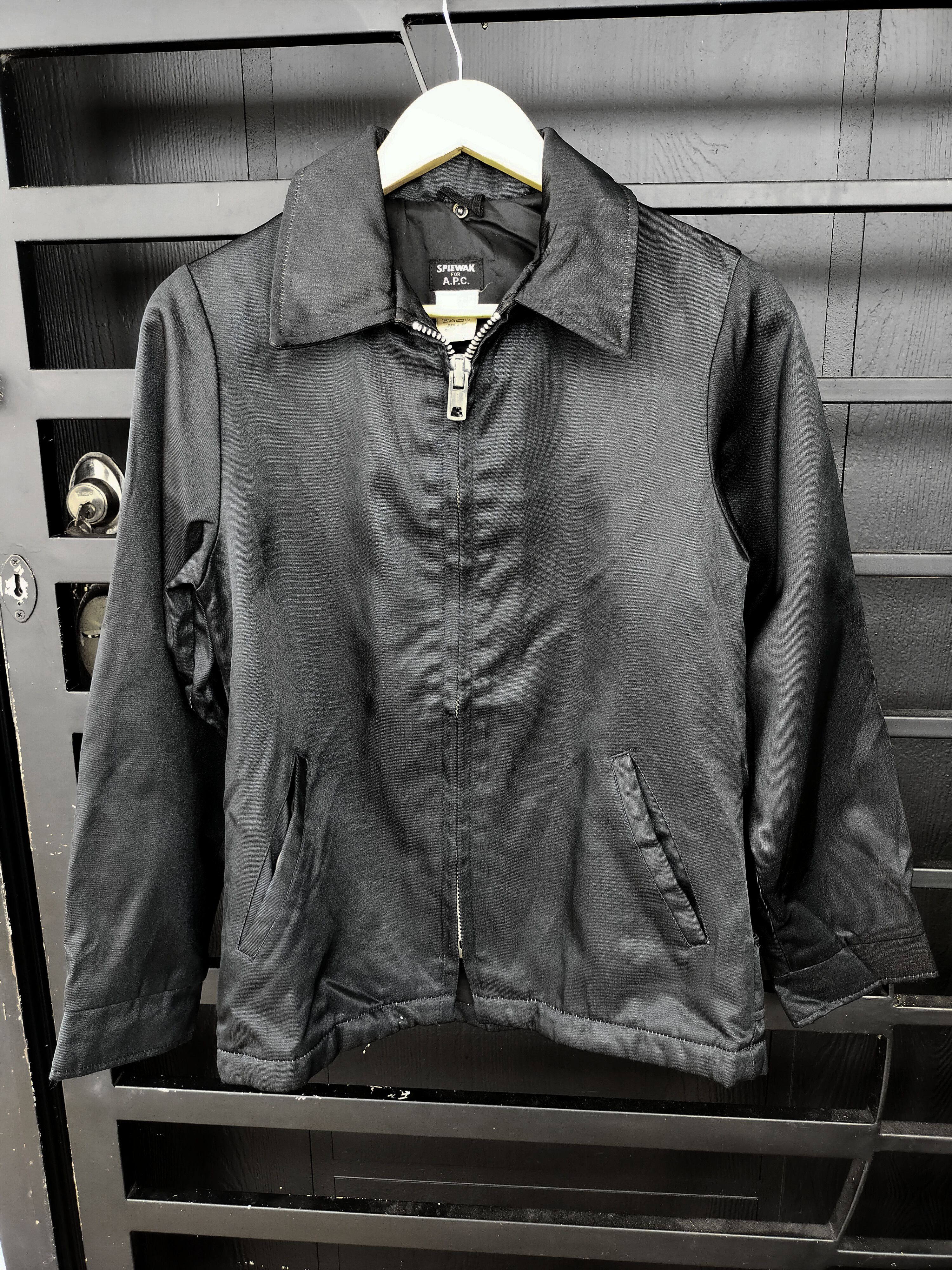 A.P.C. × American Apparel × Vintage 🔥 SUPERB !! VINTAGE SPIEWAK FOR A.P.C ZIPPER JACKET Size US M / EU 48-50 / 2 - 3 Thumbnail