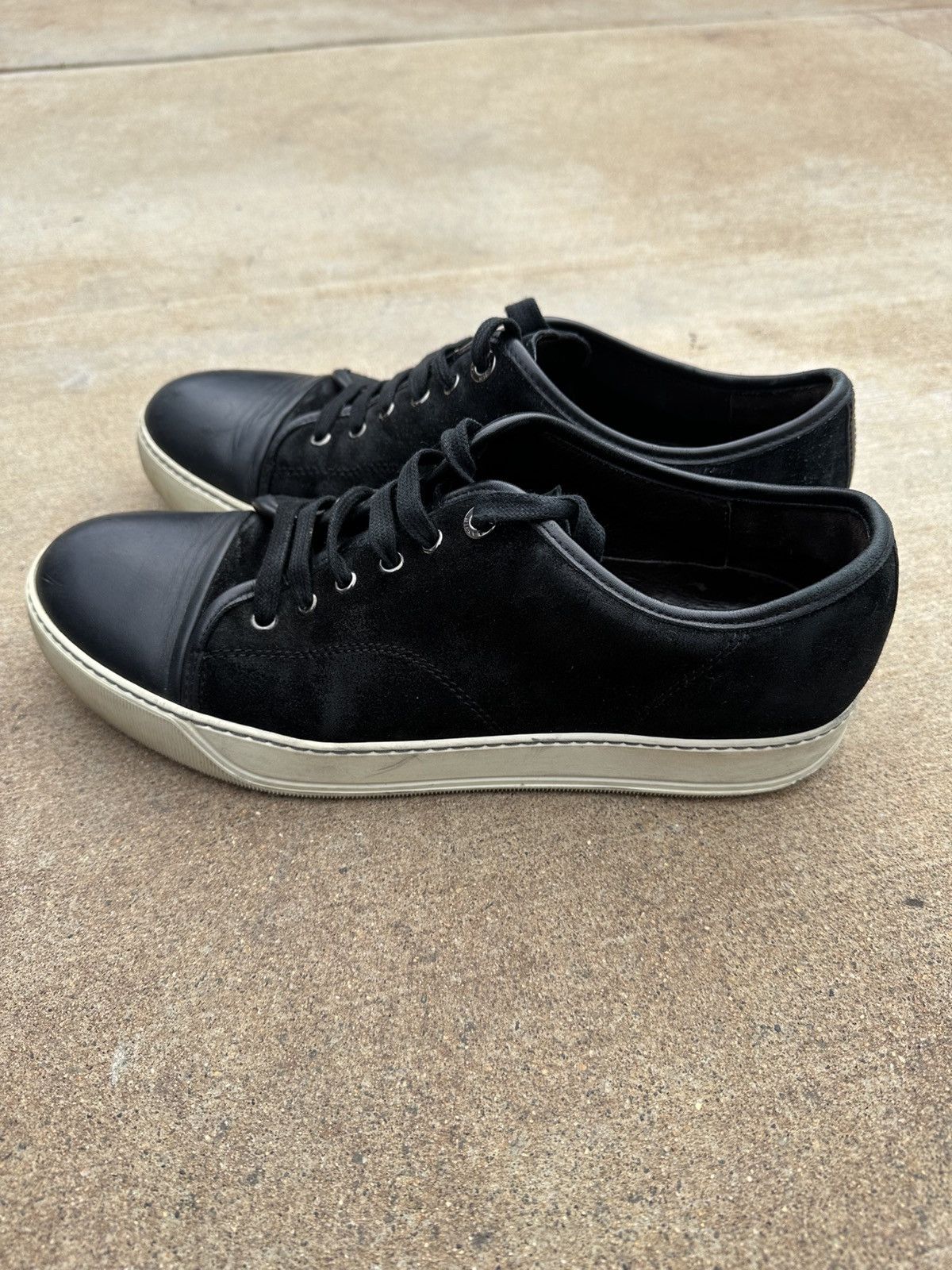 Lanvin Lanvin DBB1 LEATHER & SUEDE Size US 9 / EU 42 - 5 Thumbnail