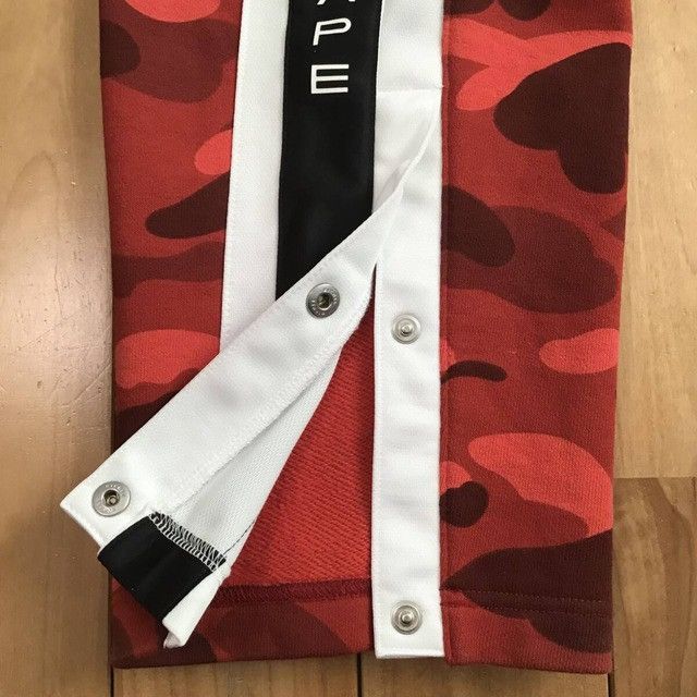 Bape BAPE Red camo sweat pants a bathing ape ★size L Size US 34 / EU 50 - 6 Thumbnail
