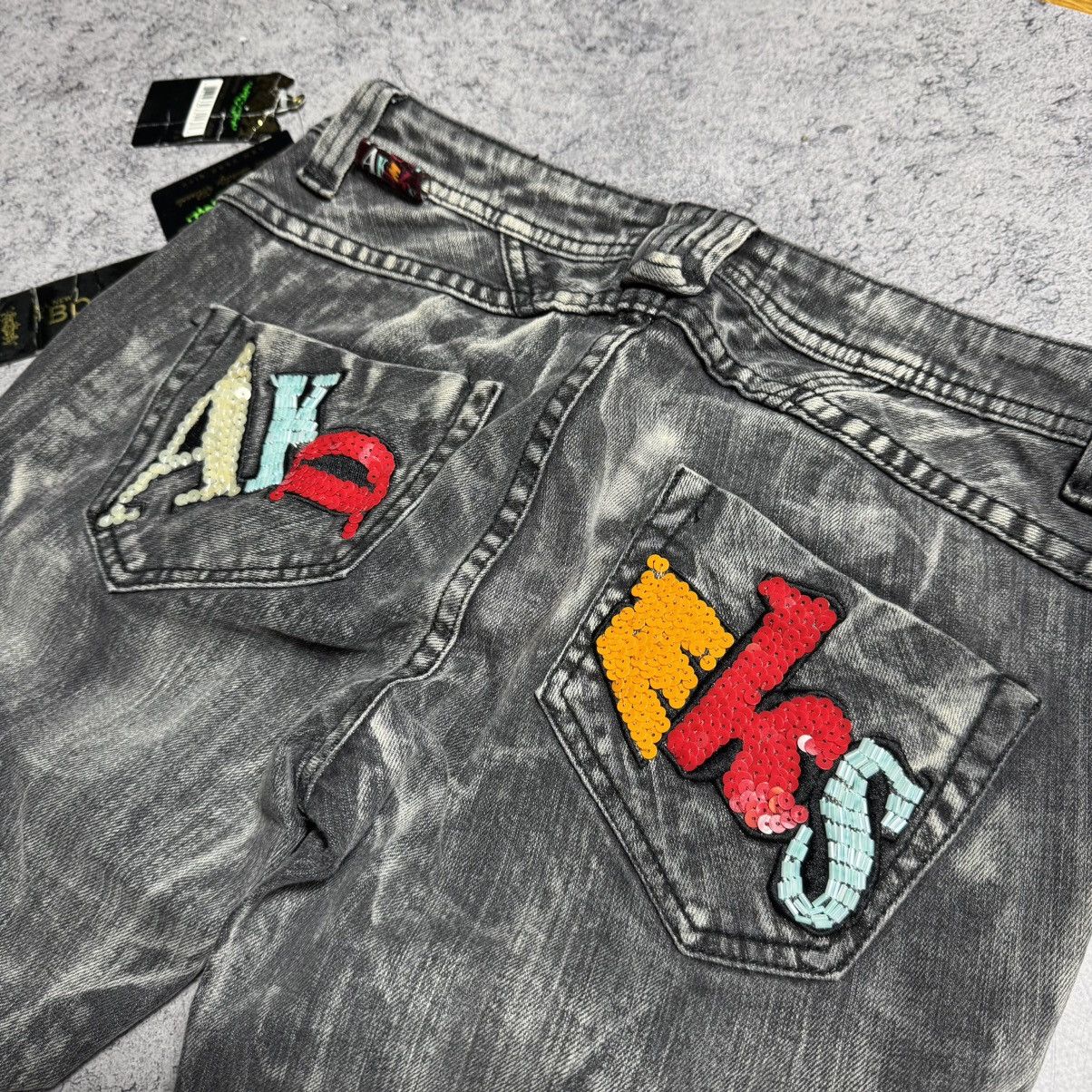 Vintage NEW Akademiks Vintage Big Logo Jeans Size US 28 / EU 44 - 3 Thumbnail