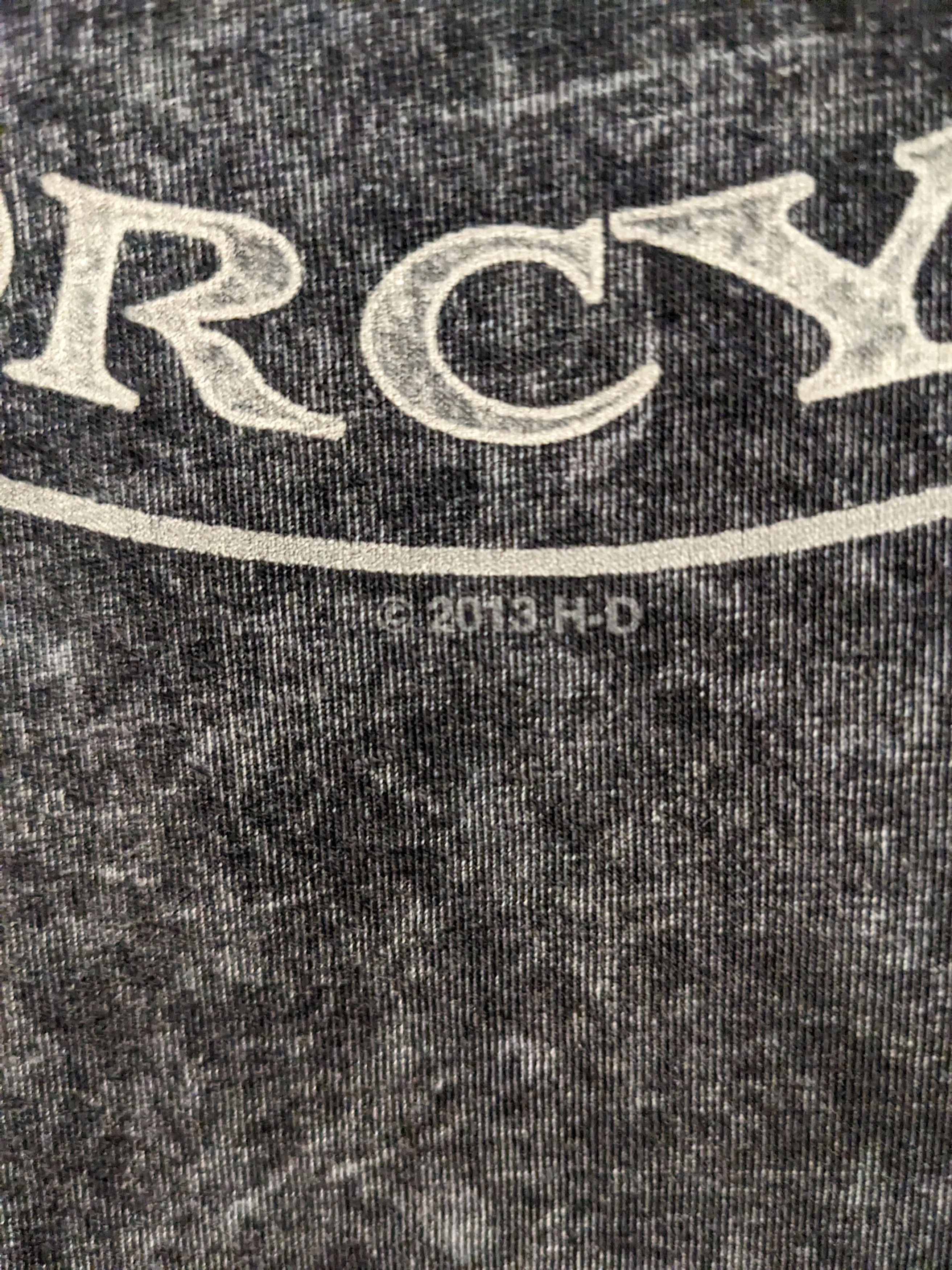 Harley Davidson × Vintage Vintage 2013 Harley Davidson Motorcycle Museum Skull T-Shirt Size US M / EU 48-50 / 2 - 3 Thumbnail