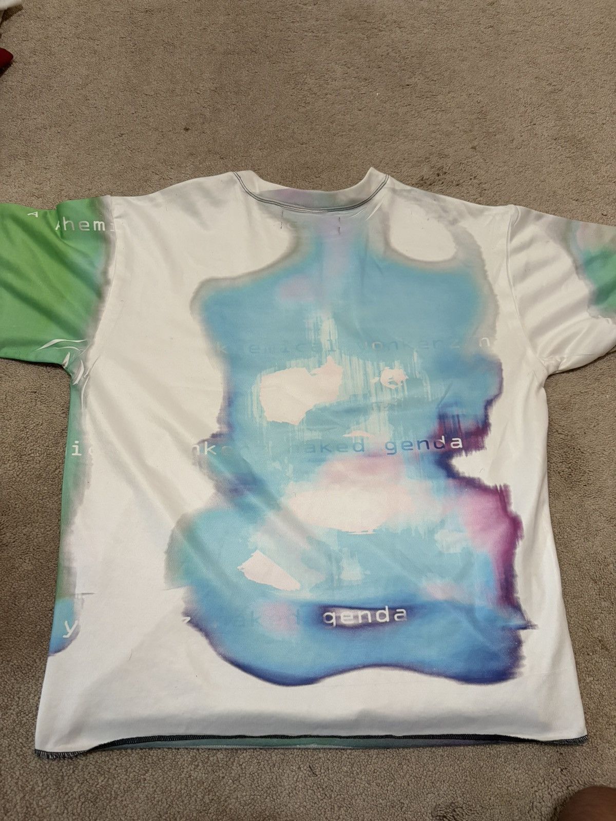 Japanese Brand Khemical Dye Nylon Matrix 3D Tee Size US L / EU 52-54 / 3 - 4 Thumbnail