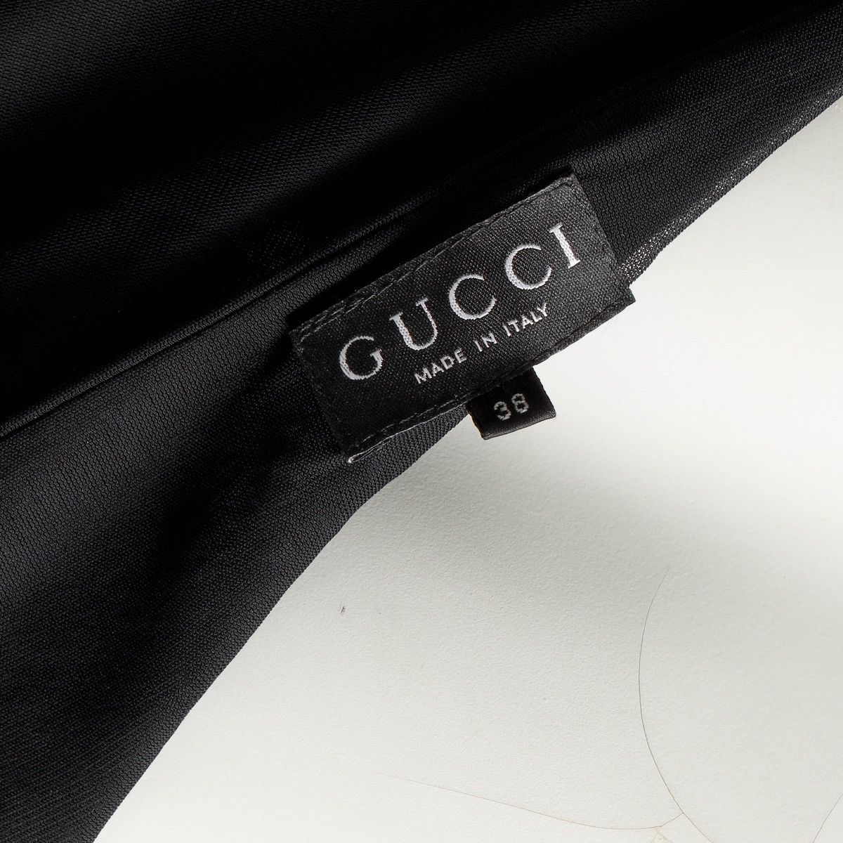 Gucci 1998 LEATHER STRAP LOGO DRESS Size XS / US 0-2 / IT 36-38 - 6 Thumbnail