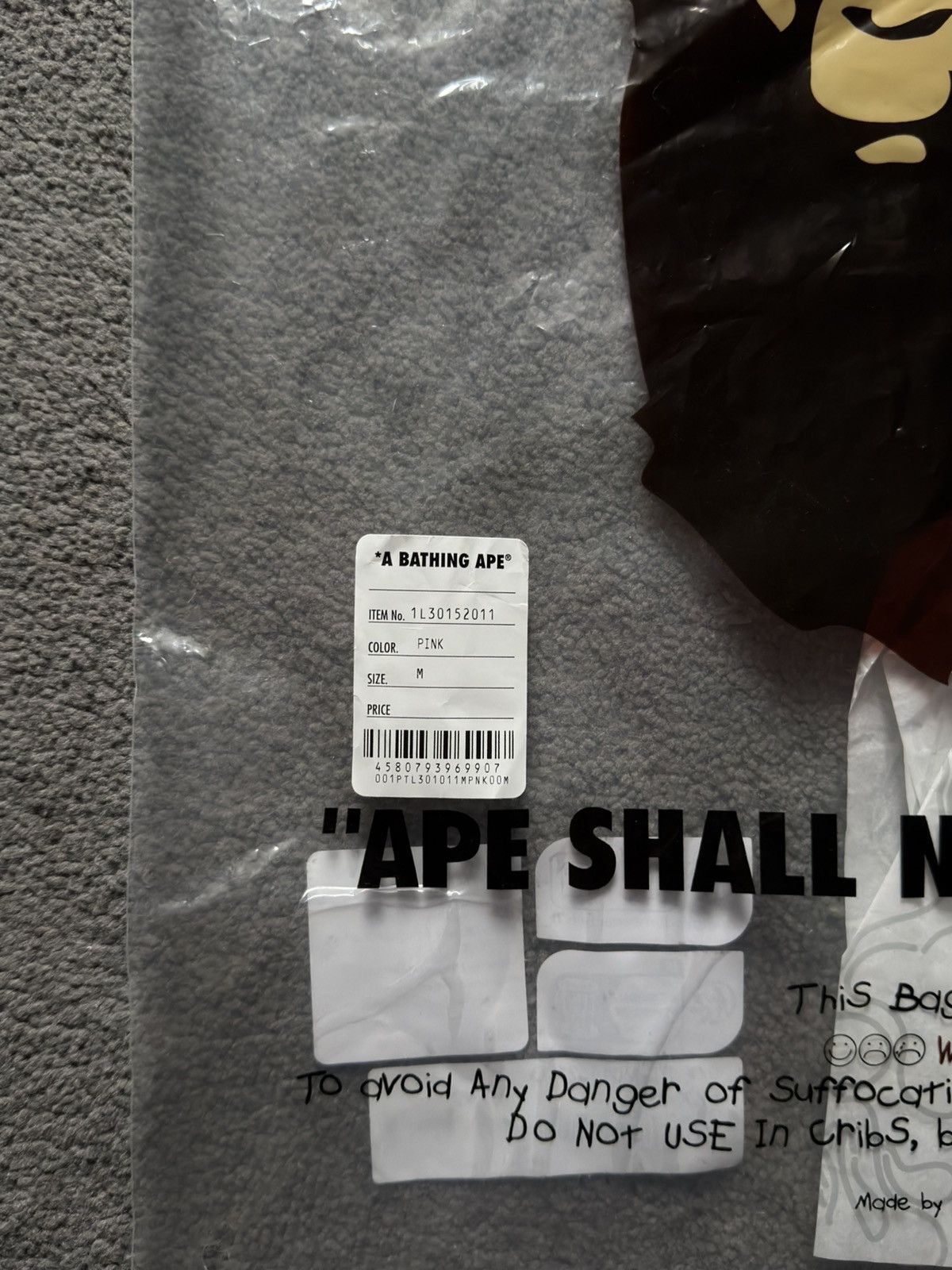 Bape BAPE ABC Camo Shark Regular Fit Sweat Pants Pink Size US 32 / EU 48 - 14 Thumbnail
