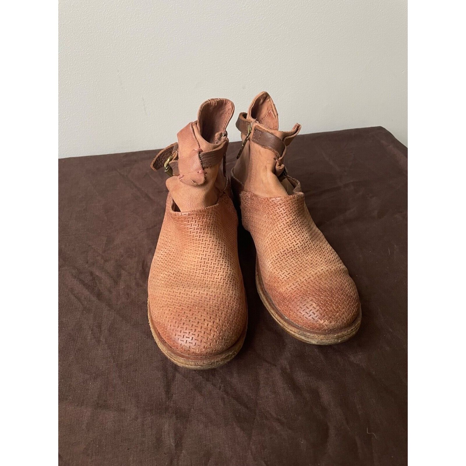 A.S.98 Air Step A.S. 98 Avant Garde Leather Boots 8253AC Size US 5.5 / IT 35.5 - 3 Thumbnail
