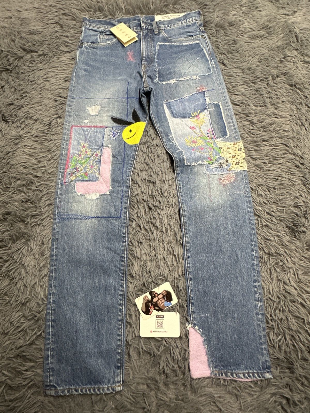Kapital Kapital 14oz Denim 5P OKABILLY (Gypsy Patch Remake) Size US 32 / EU 48 - 2 Thumbnail