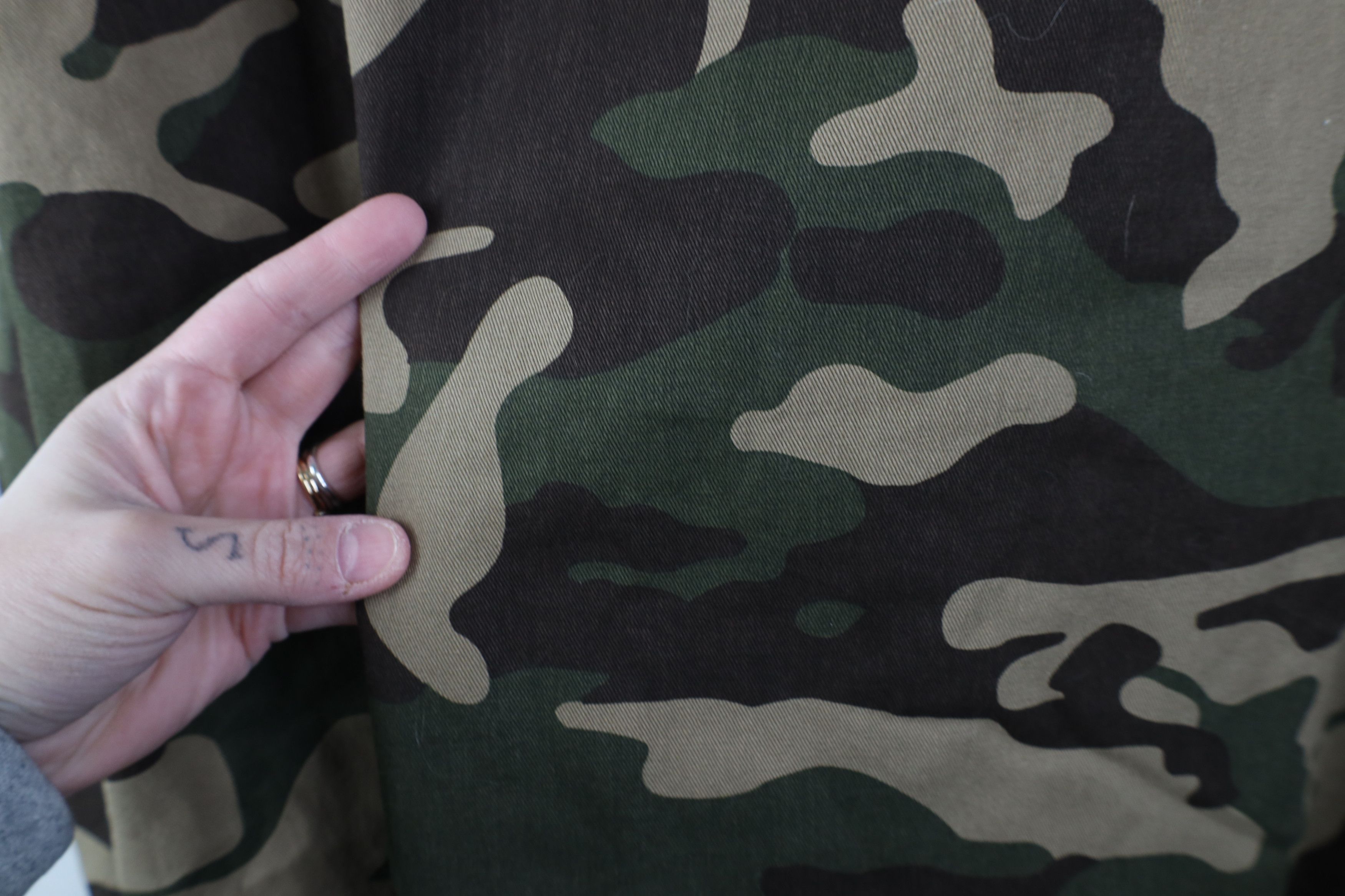 Vintage Vintage Y2K Streetwear Quilted Camouflage Shirt Jacket Size US XXL / EU 58 / 5 - 11 Thumbnail