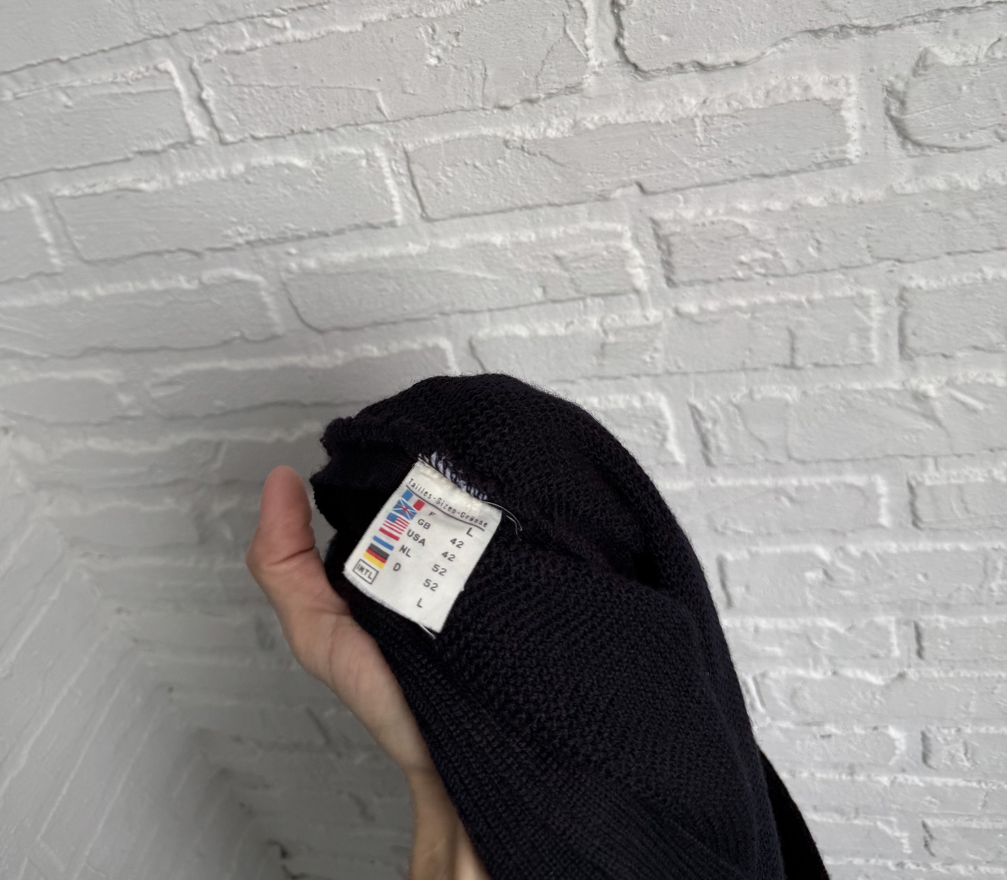 Saint James Saint James Wool Navy Heavy Knit Cardigan made in France Size US XL / EU 56 / 4 - 6 Thumbnail