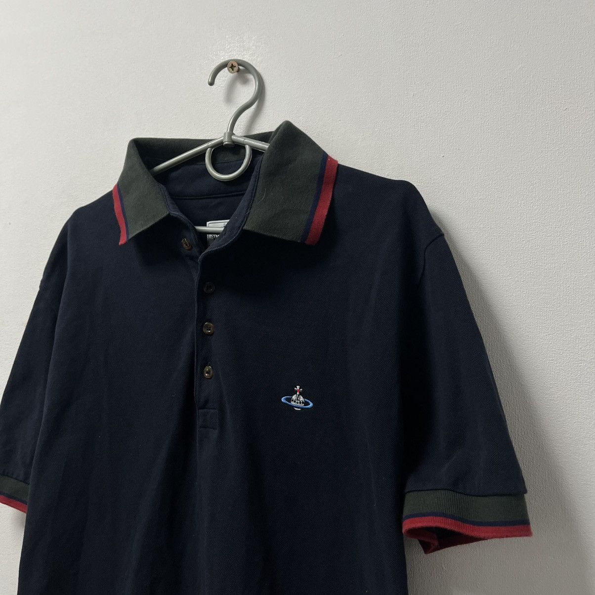 Vivienne Westwood Vivienne Westwood Polo T-Shirt Rare Retro Hype Y2K Size US XL / EU 56 / 4 - 2 Thumbnail