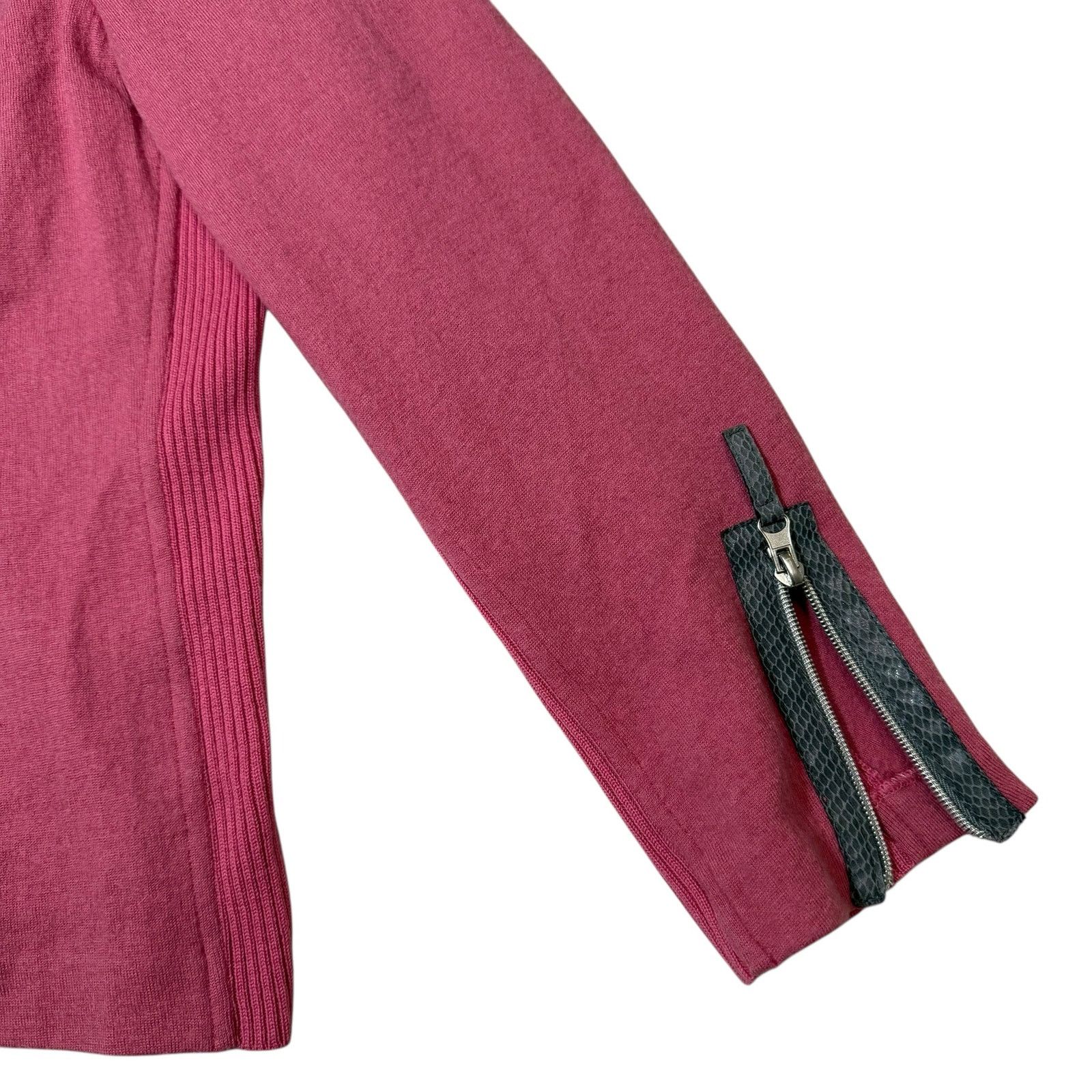 Other Basler Black Label Wool Jacket Zip Up Pink Gray Trim Size 44 Size XL / US 12-14 / IT 48-50 - 8 Thumbnail