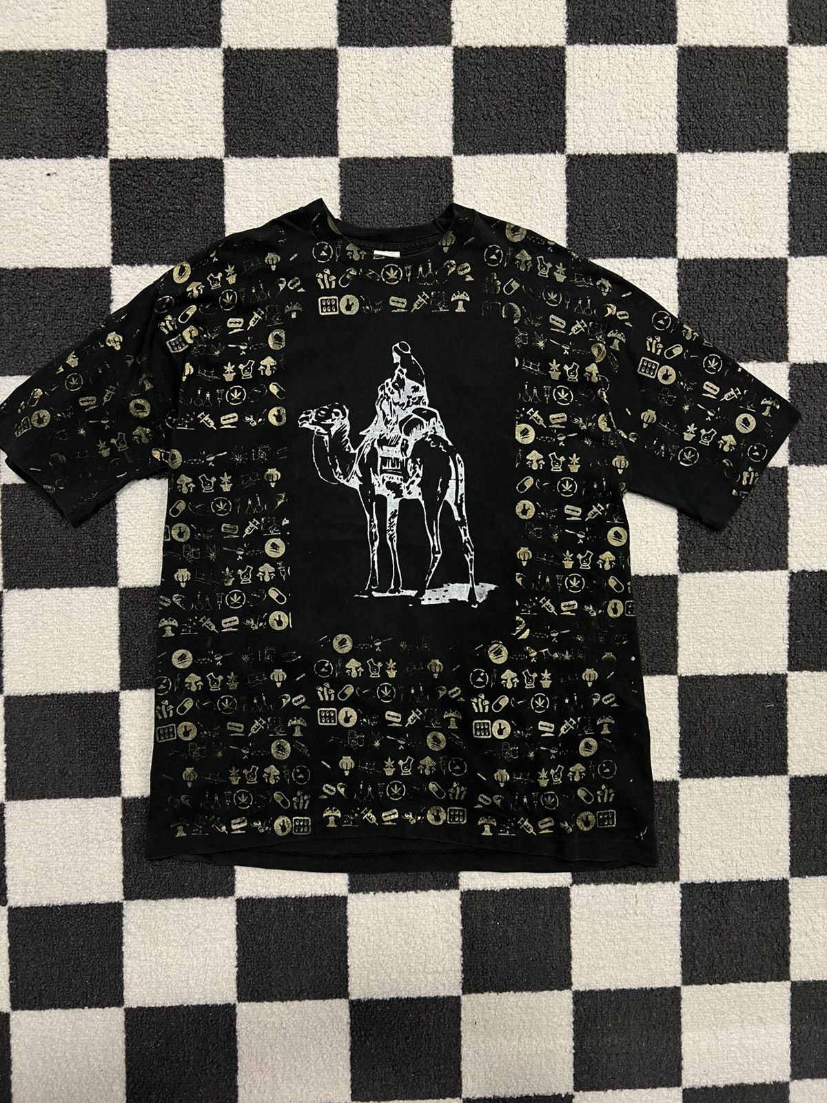 Vintage Vintage Silk Road Drugs AOP Tee Size US XL / EU 56 / 4 - 1 Thumbnail