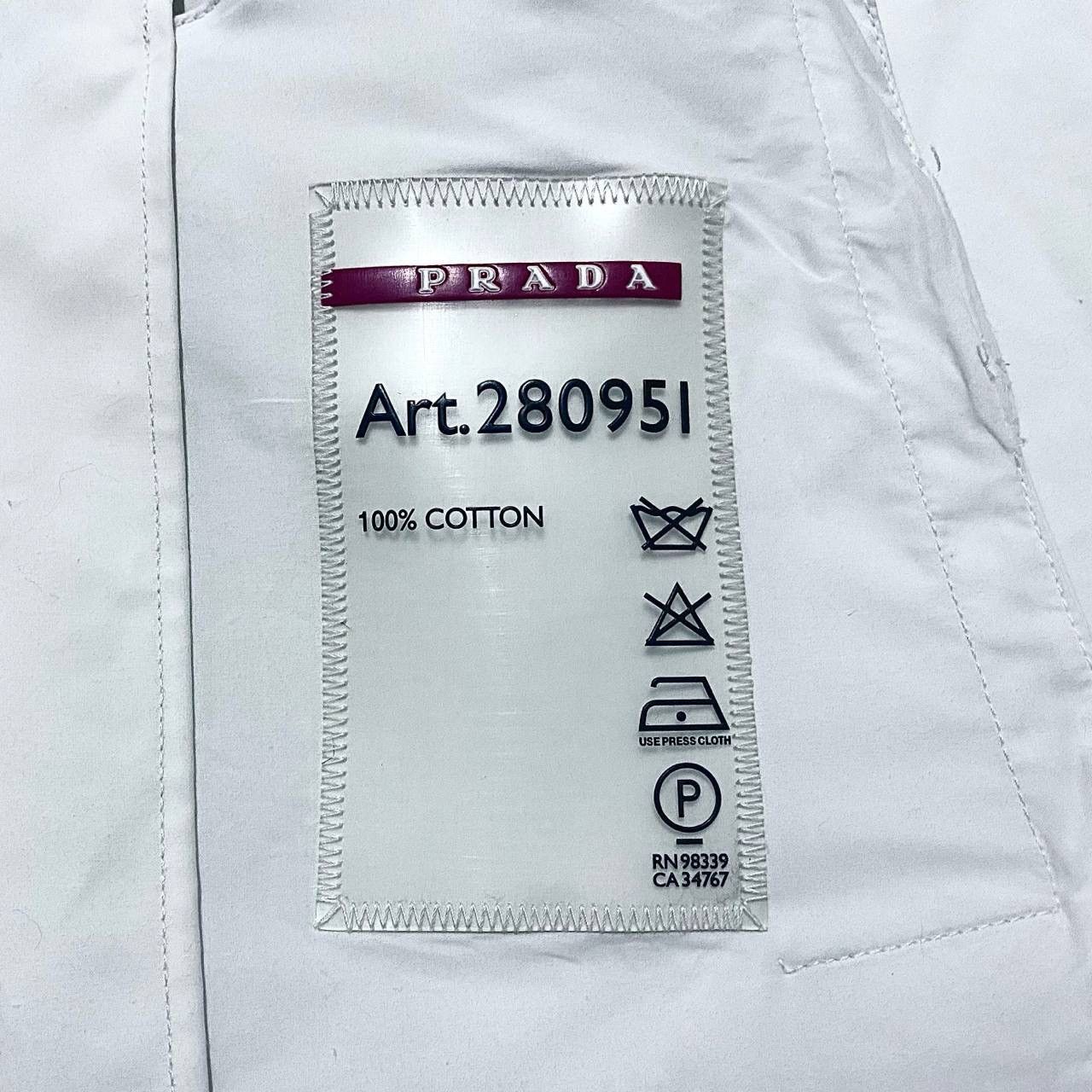 Prada Women's Prada Linea Rossa Waterproof Trench Short Coat Size S / US 4 / IT 40 - 10 Thumbnail