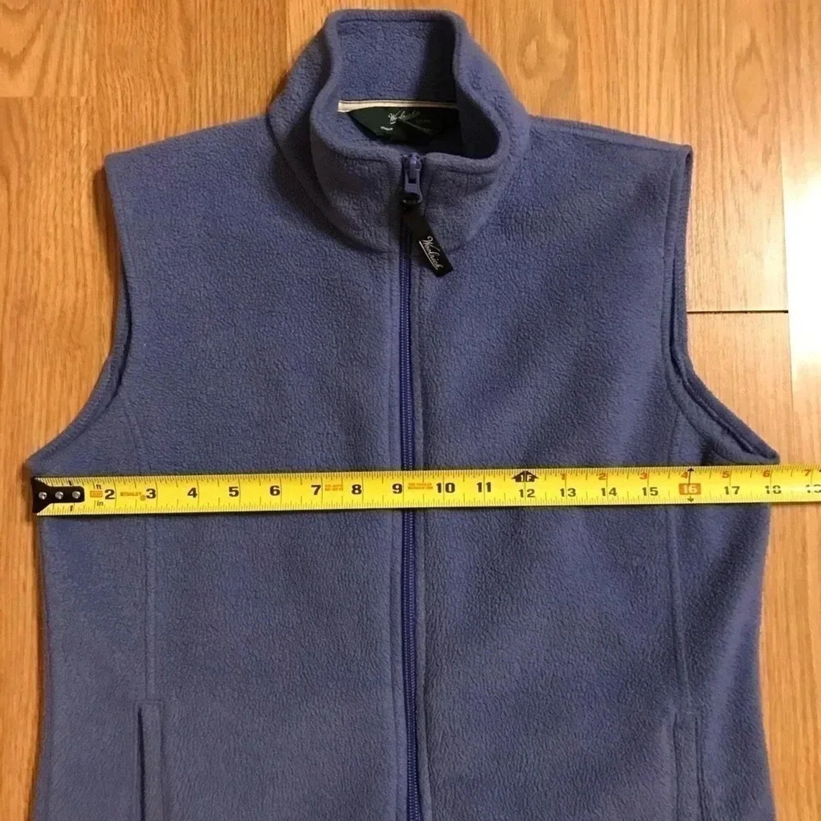 Woolrich Woolen Mills Woolrich Vest Purple Fleece Zip Up Women’s Size Small Size S / US 4 / IT 40 - 7 Thumbnail