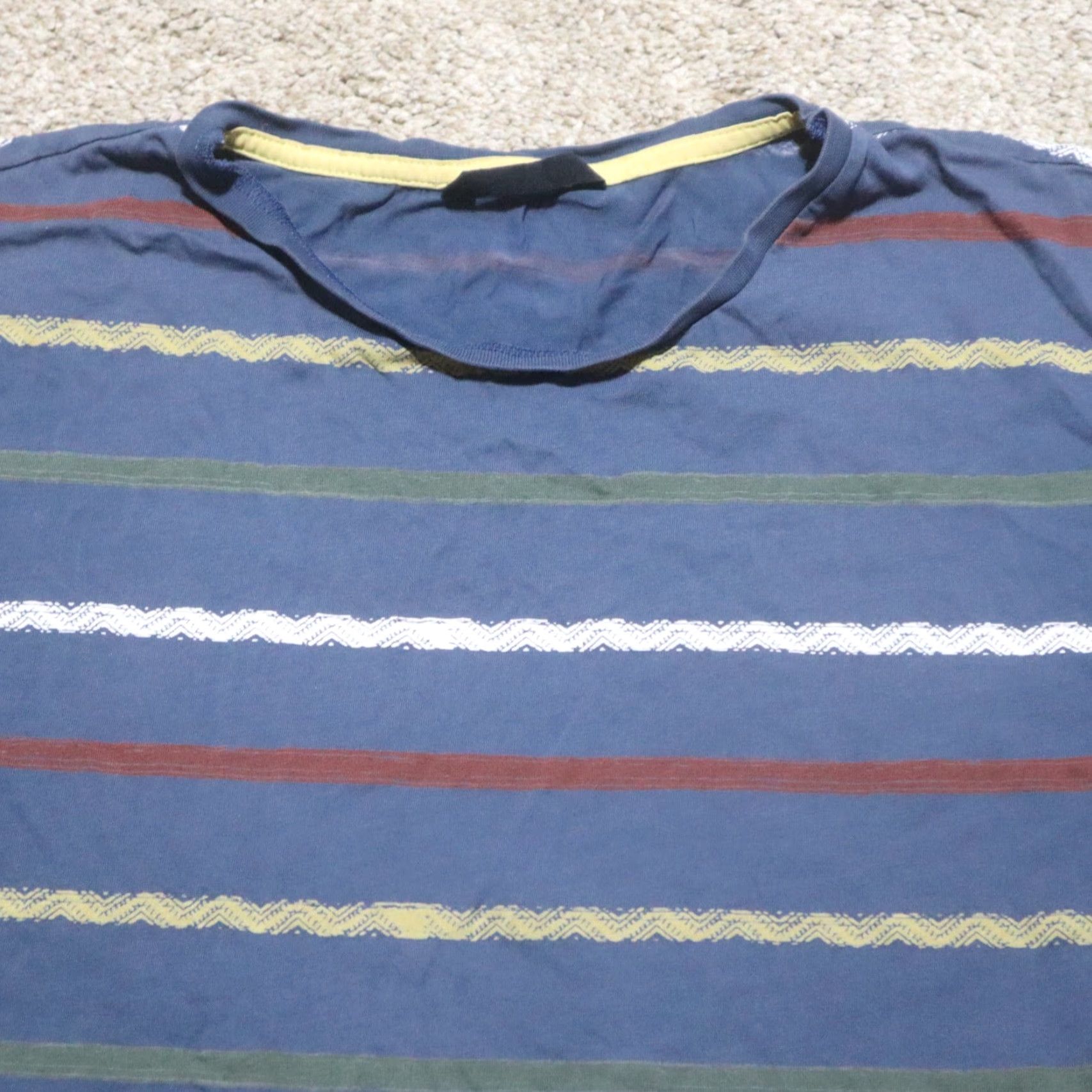 Vintage VINTAGE LCW CASUAL Blue Striped Short Sleeve T-Shirt Adult Women's Medium Casual 90s Size M / US 6-8 / IT 42-44 - 2 Thumbnail