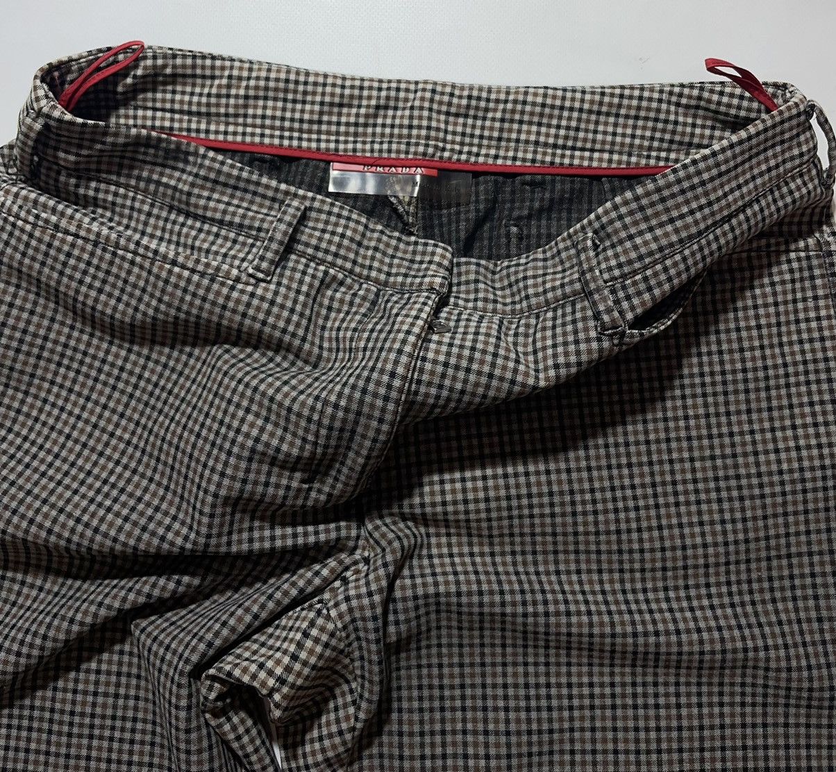 Prada Prada Women’s s Plaid Pants Size 30" / US 8 / IT 44 - 7 Thumbnail