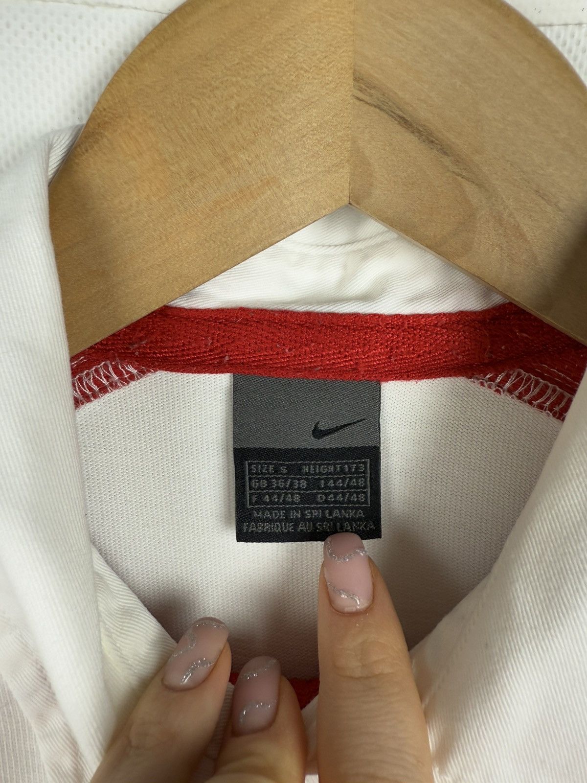 Vintage Nike Vintage England Rugby Union L/S Rugby Shirt Jersey Size US S / EU 44-46 / 1 - 10 Thumbnail