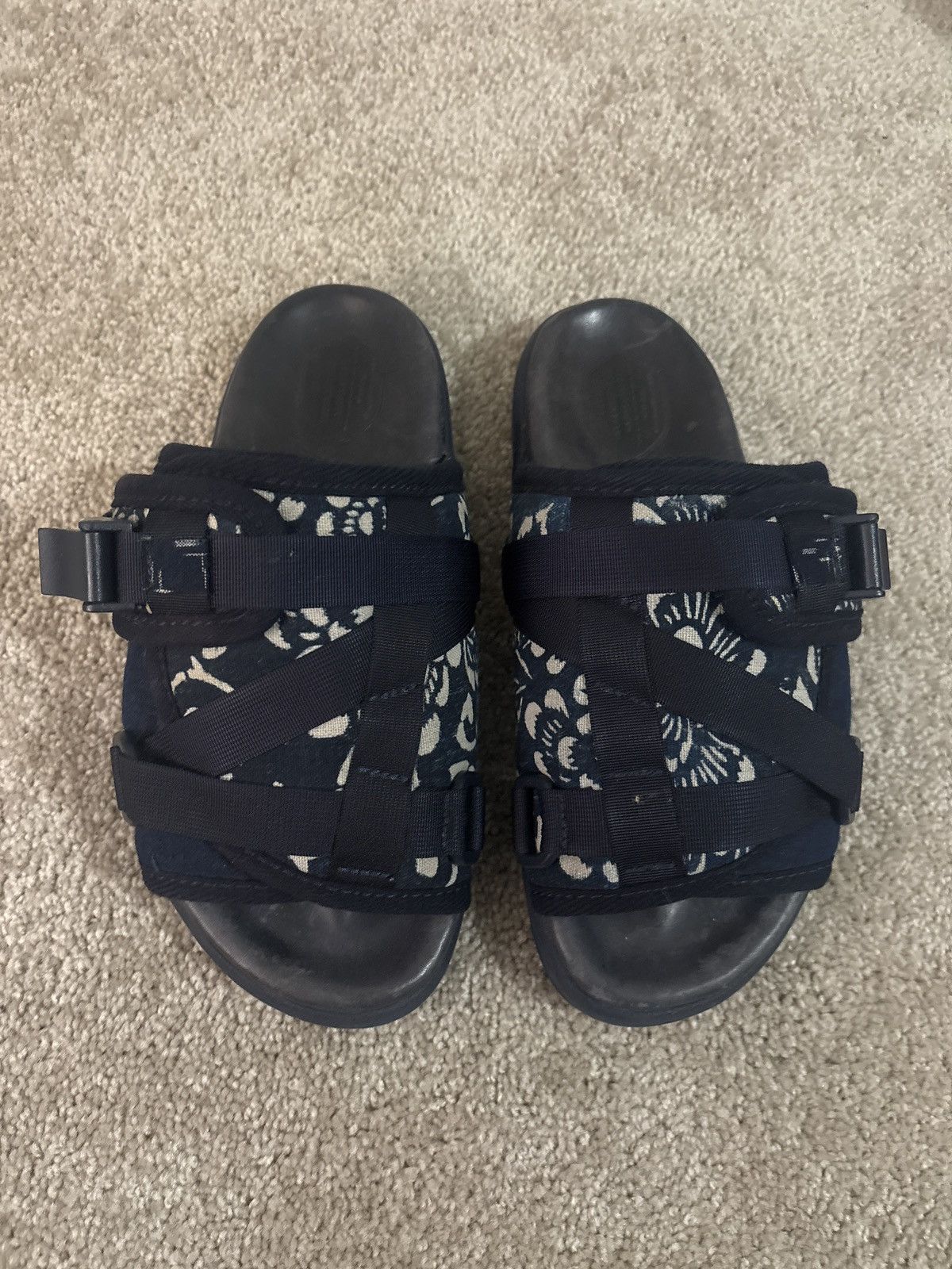 Visvim Visvim Christo Slides - Indigo Camping Trailer Size US 8 / IT 38 - 1 Thumbnail