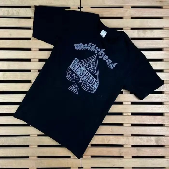 Band Tees × Vintage Mens Vintage T Shirt Motorhead Size M Big Print Size US M / EU 48-50 / 2 - 1 Thumbnail
