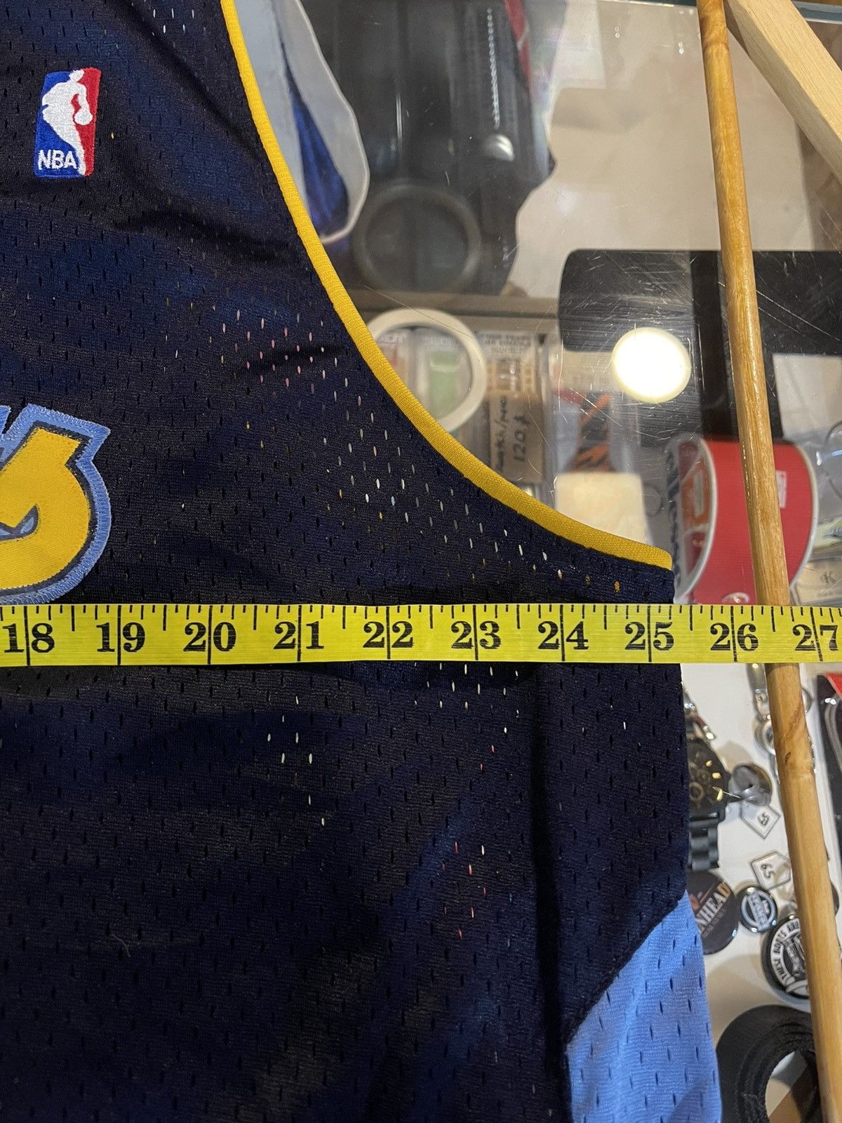 Adidas VINTAGE DENVER NUGGETS 2006 ALLEN INVERSON Size US XXL / EU 58 / 5 - 5 Thumbnail
