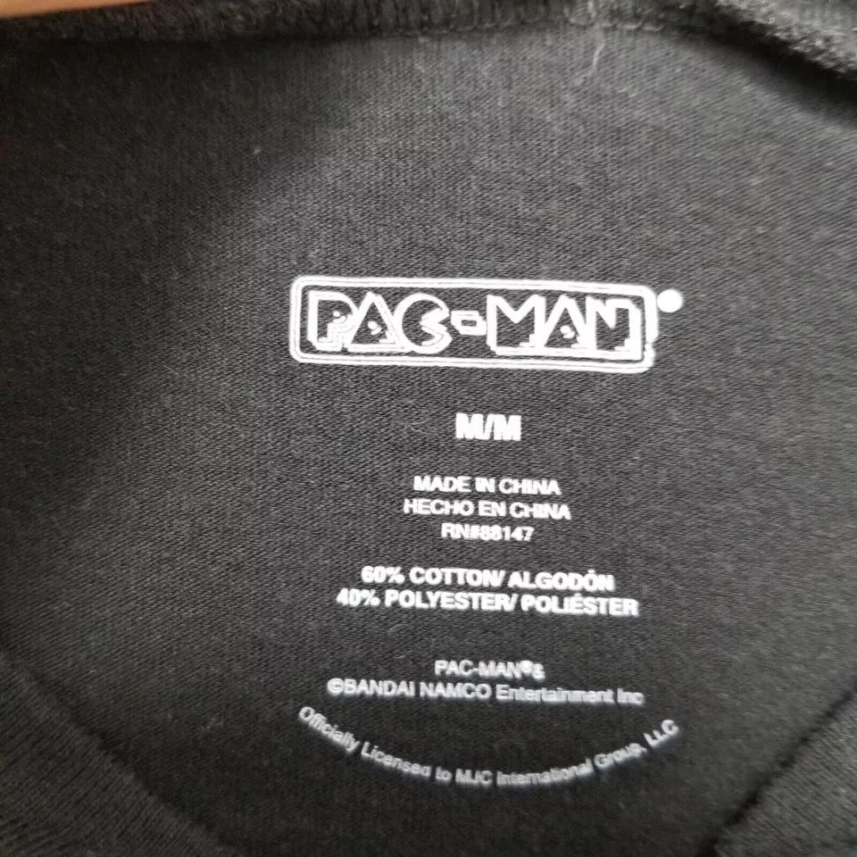 Other Pac Man Shirt Mens Medium Black Short Sleeve Crew Neck Size US M / EU 48-50 / 2 - 6 Thumbnail