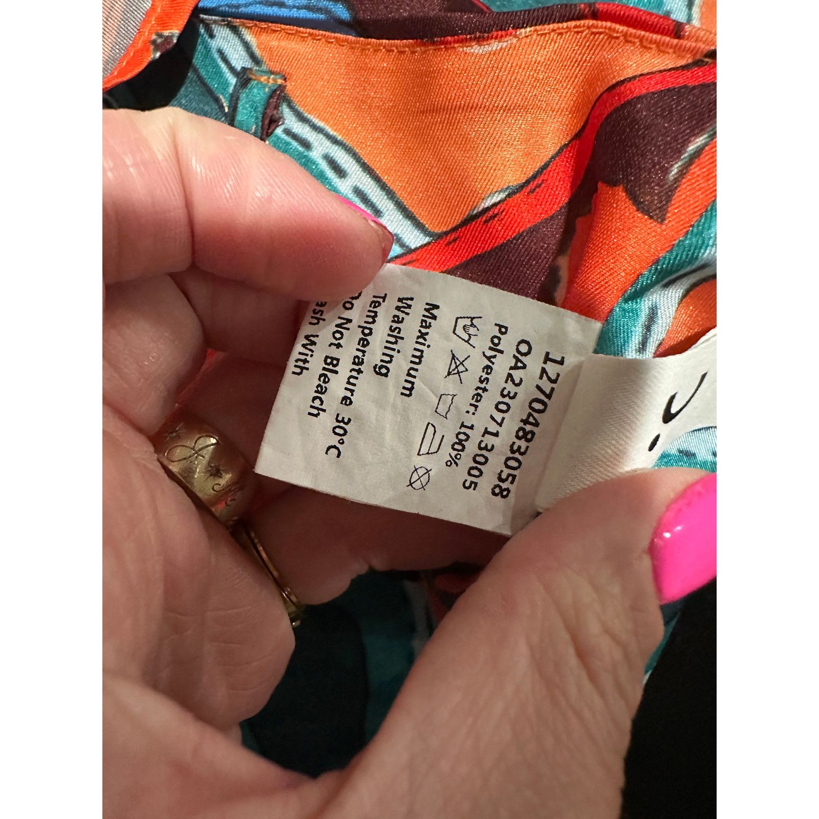 Other Commense Off Shoulder Asymmetric Print Bandana Crop Top Size M / US 6-8 / IT 42-44 - 8 Thumbnail