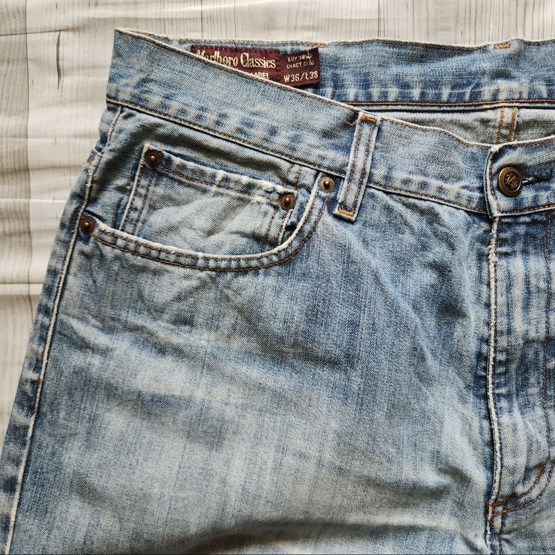 Marlboro Vintage 1980s Marlboro Classics Denim Jeans Size US 36 / EU 52 - 5 Thumbnail