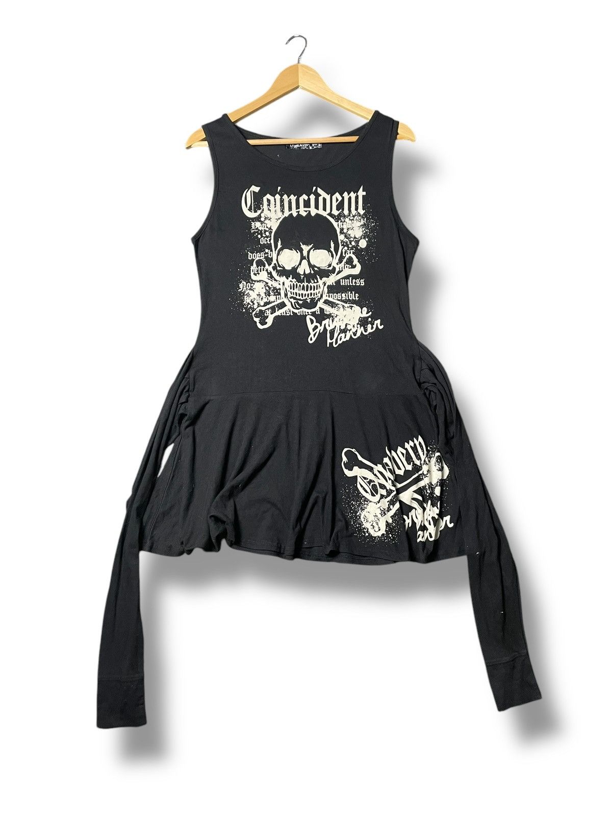 If Six Was Nine Dig Deep Brand Punk Skulls Tank Tops (59) Size XS / US 0-2 / IT 36-38 - 6 Thumbnail