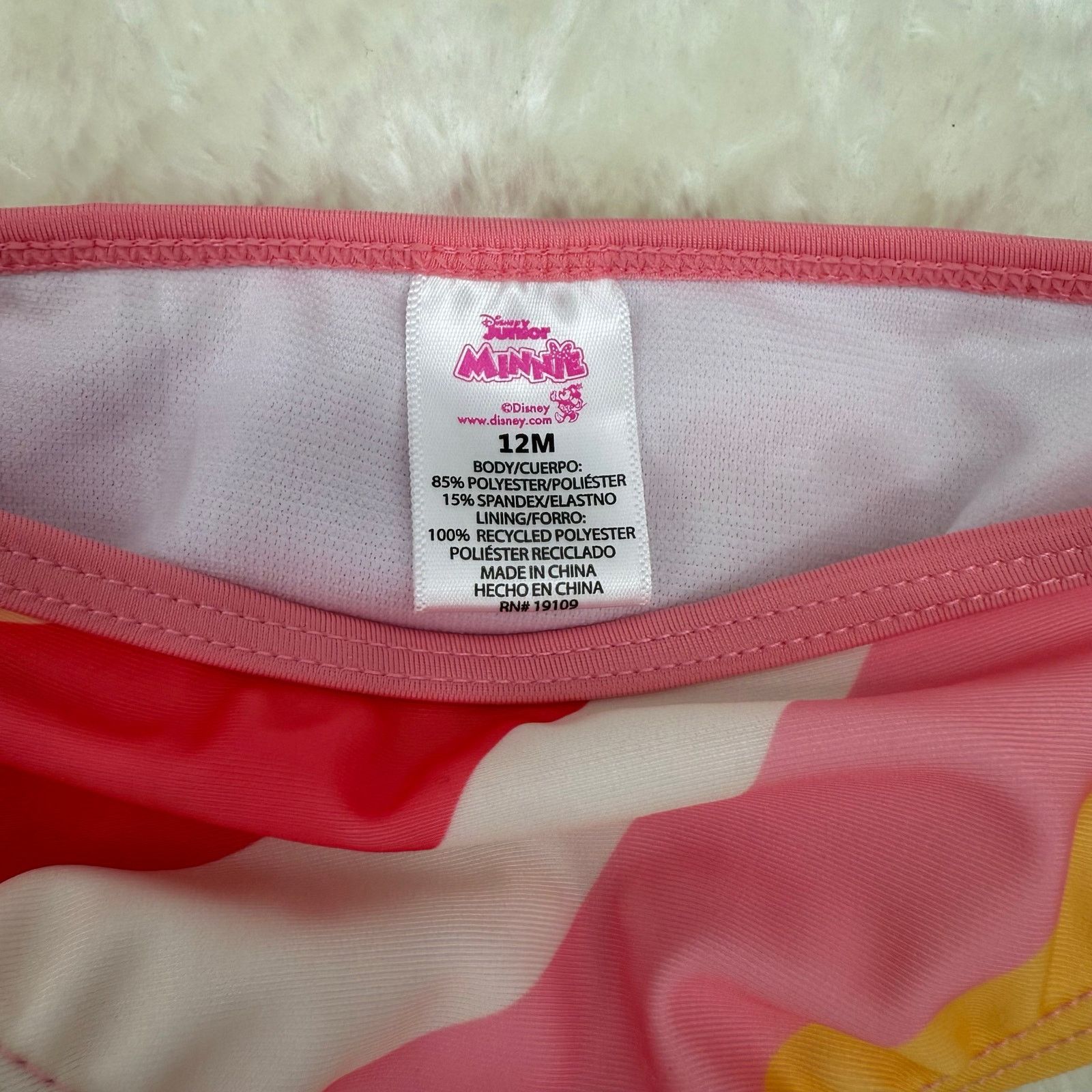 Disney NWT Disney Minnie 2-Piece Toddler Bikini/Tankini Set Size ONE SIZE - 5 Thumbnail