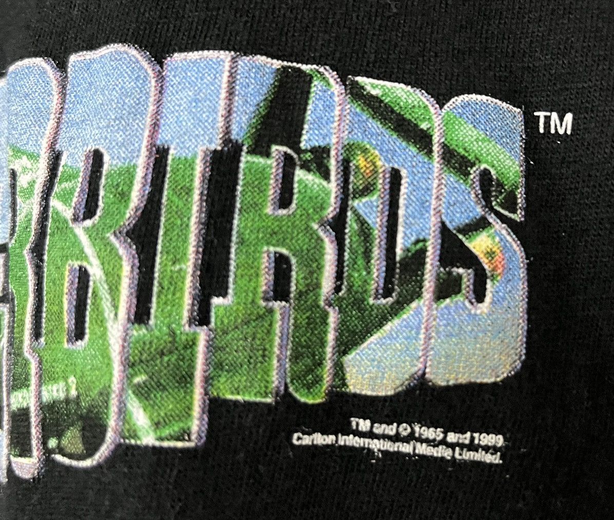 Vintage VINTAGE THUNDERBIRDS PROMO MOVIE FILM TSHIRT Size US L / EU 52-54 / 3 - 6 Thumbnail