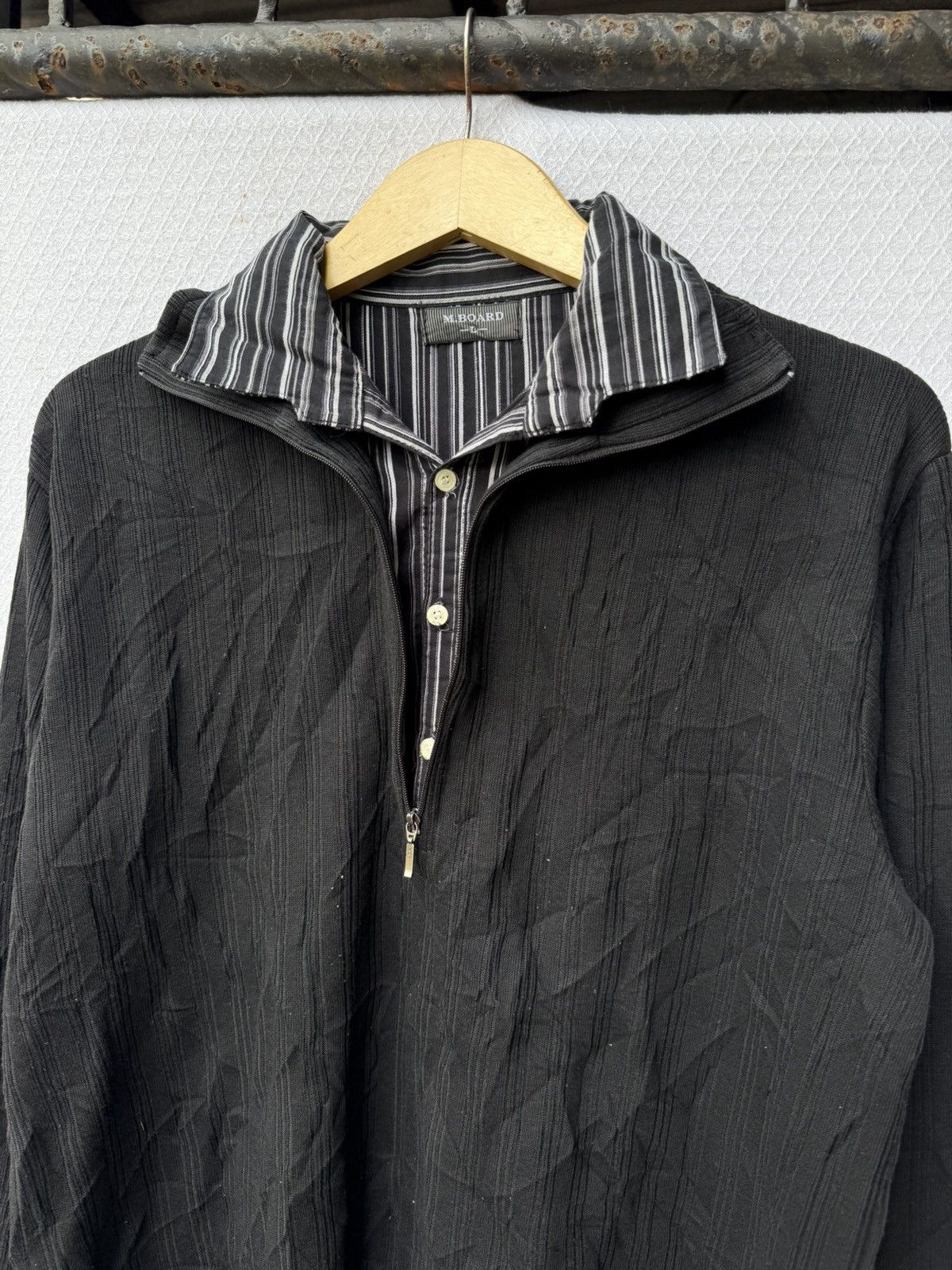 Japanese Brand M.Board double layer button shirt Size US L / EU 52-54 / 3 - 7 Thumbnail