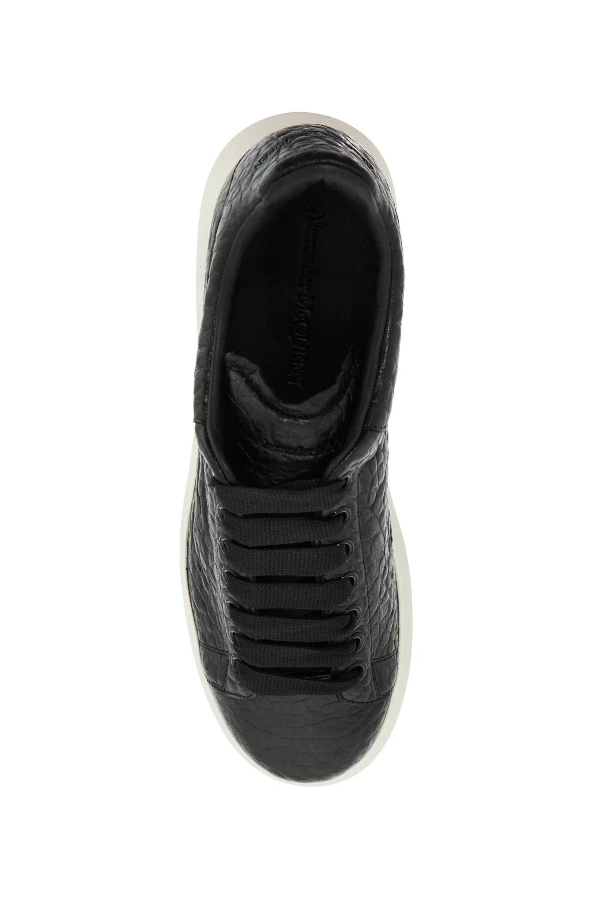 Alexander McQueen o1s22i1n1024 Oversized Sneakers in Black Size US 7 / IT 37 - 2 Thumbnail