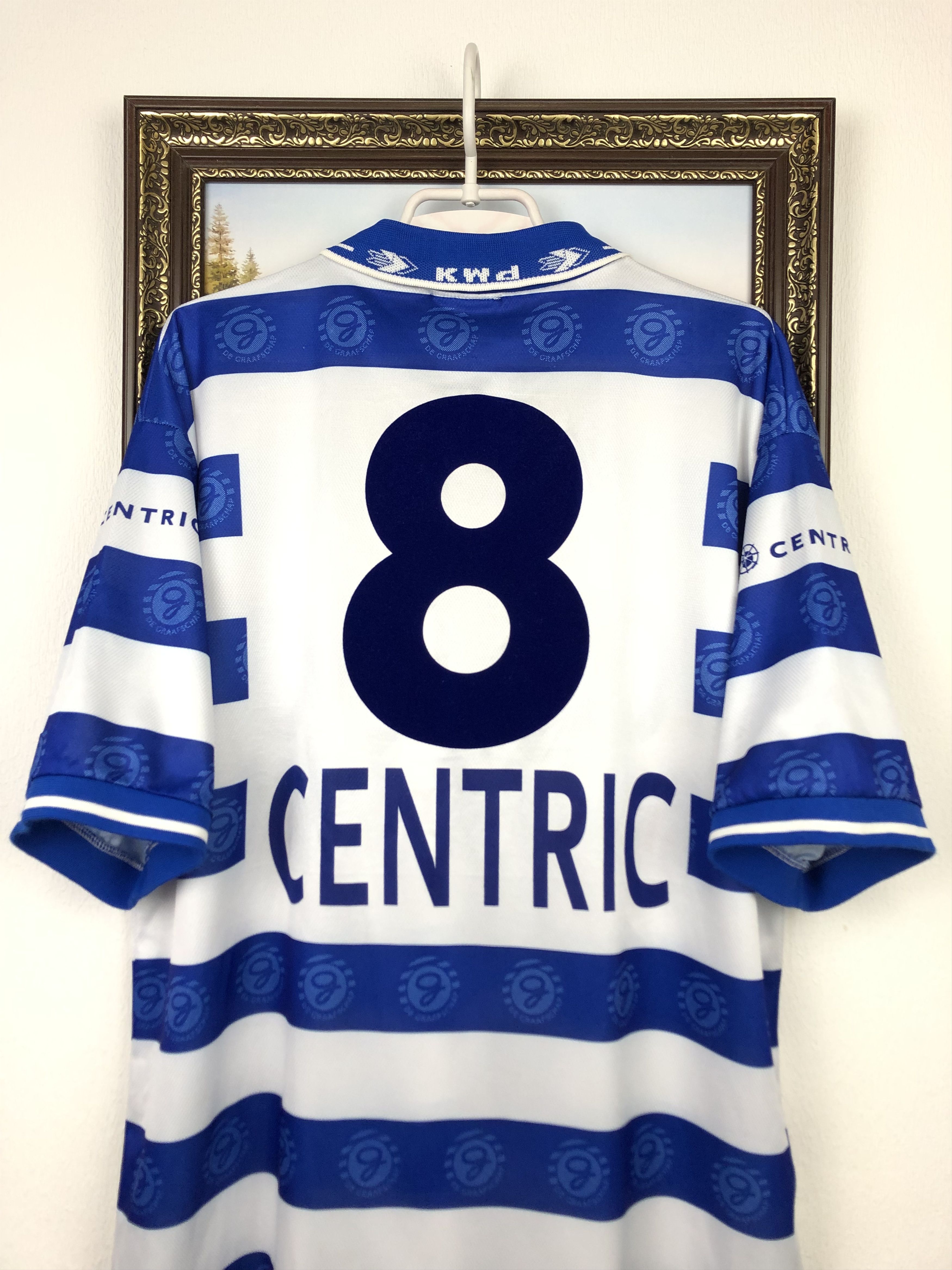Vintage De Graafschap football shirt Soccer Jersey Player Issue Size US XL / EU 56 / 4 - 9 Thumbnail
