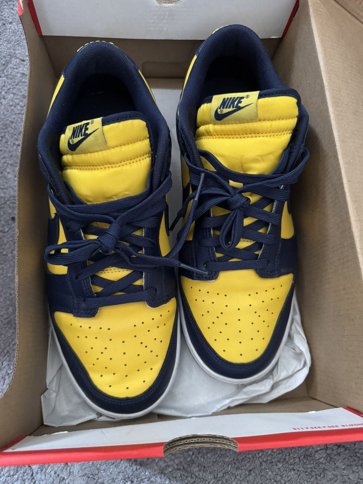 Nike Nike Dunk Low Michigan Size US 10 / EU 43 - 2 Thumbnail