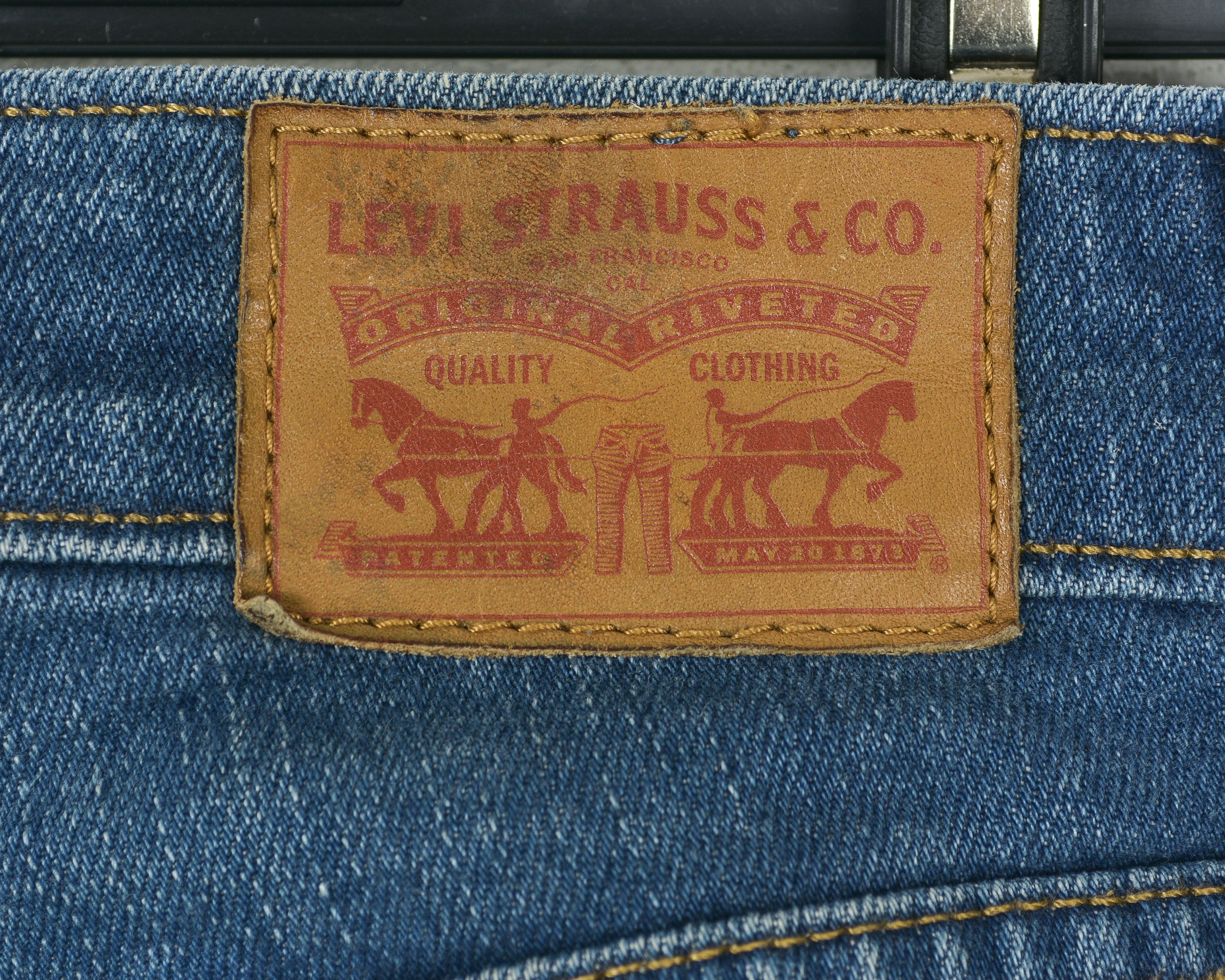 Levi's 721 High Rise Skinny W27 L32 Slim Jeans Denim Trousers Pants Size 27" / US 4 / IT 40 - 5 Thumbnail