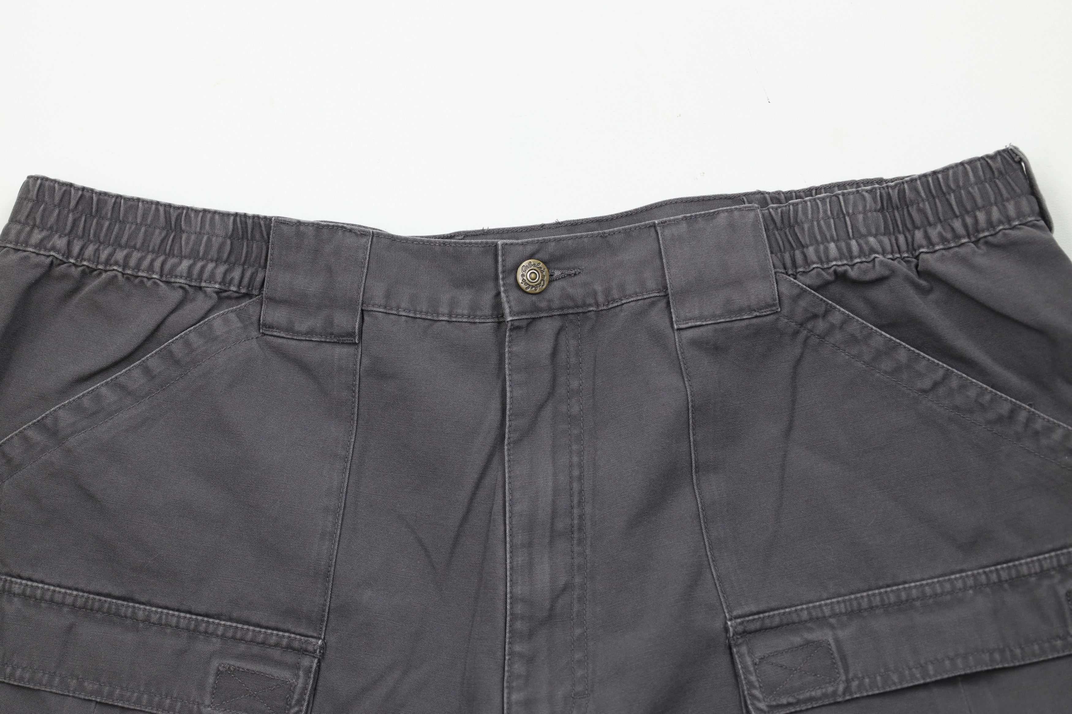 Cabelas Vintage Cabelas Above Knee Canvas Trekking Cargo Shorts Size US 42 / EU 58 - 2 Thumbnail