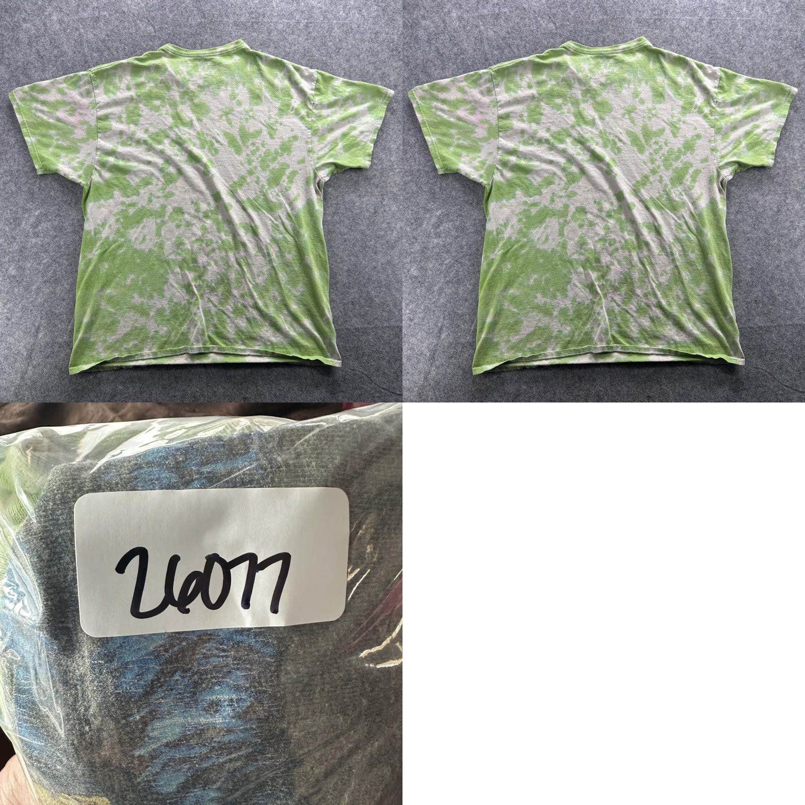 Vintage Sesame Street Shirt Mens Large Green Tie Dye Graphic Tee Cookie Monster Rasta Size US L / EU 52-54 / 3 - 9 Thumbnail