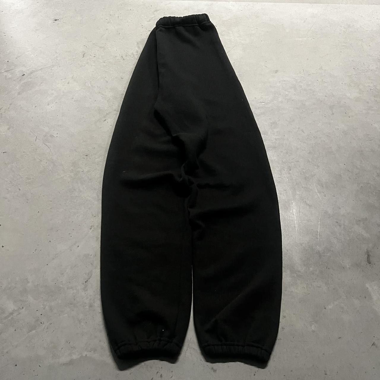 Vintage Vintage Y2K/2000s Black Essential Sweatpants ! Size US 34 / EU 50 - 4 Thumbnail