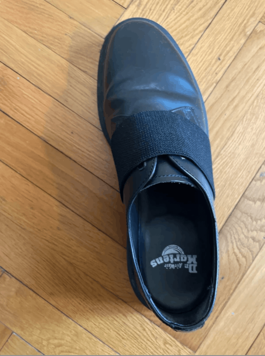 Dr. Martens Dr Martens black loafers with elastic band (Mod. 1461) Size US 9 / EU 42 - 5 Thumbnail