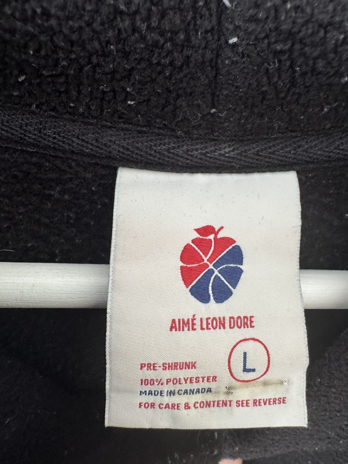 Aime Leon Dore FW17 Micro Fleece Script Hoodie Size US L / EU 52-54 / 3 - 9 Thumbnail